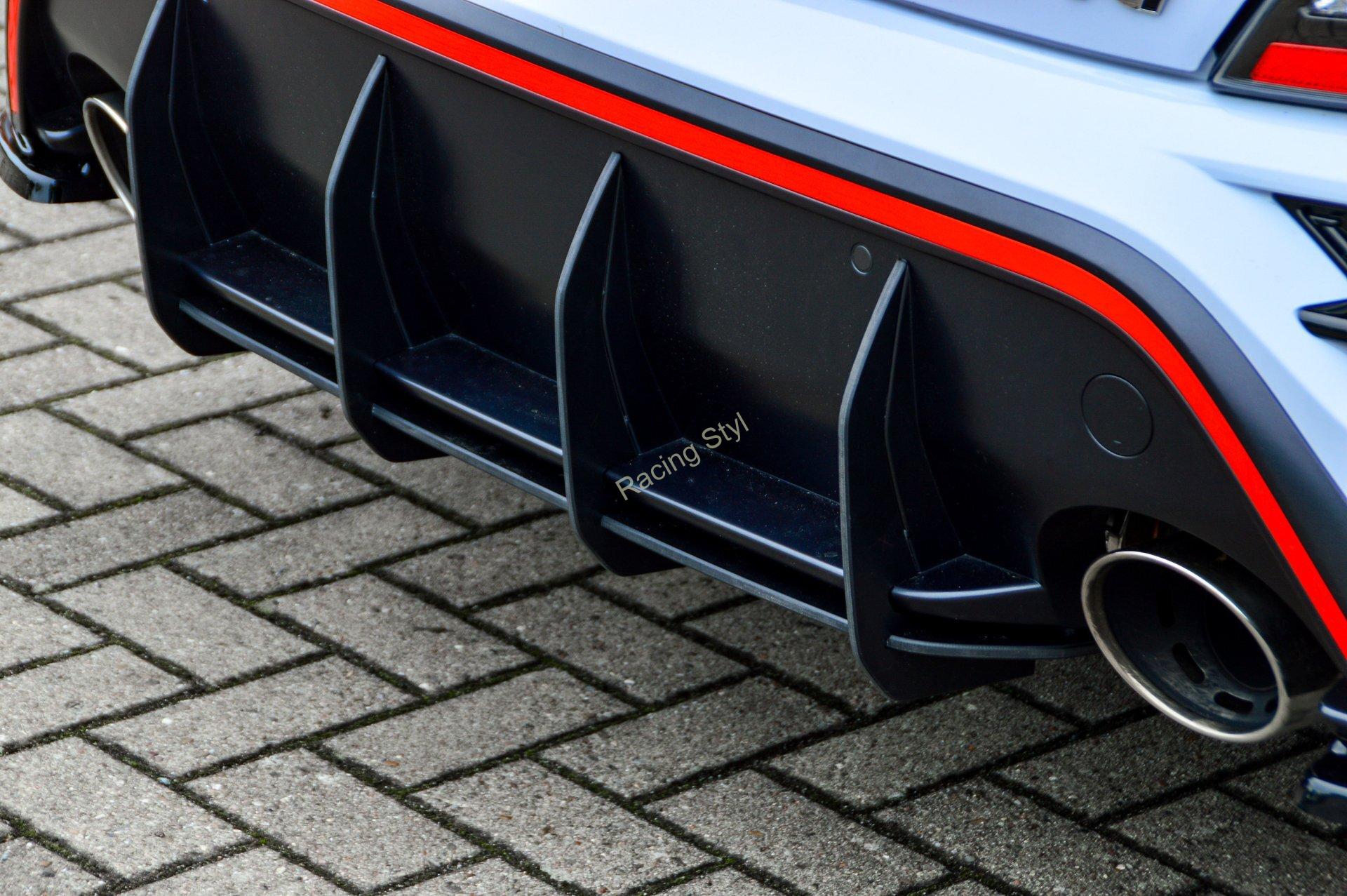 Hyundai Kona N spoiler na zadní nárazník difuzor IN Tuning