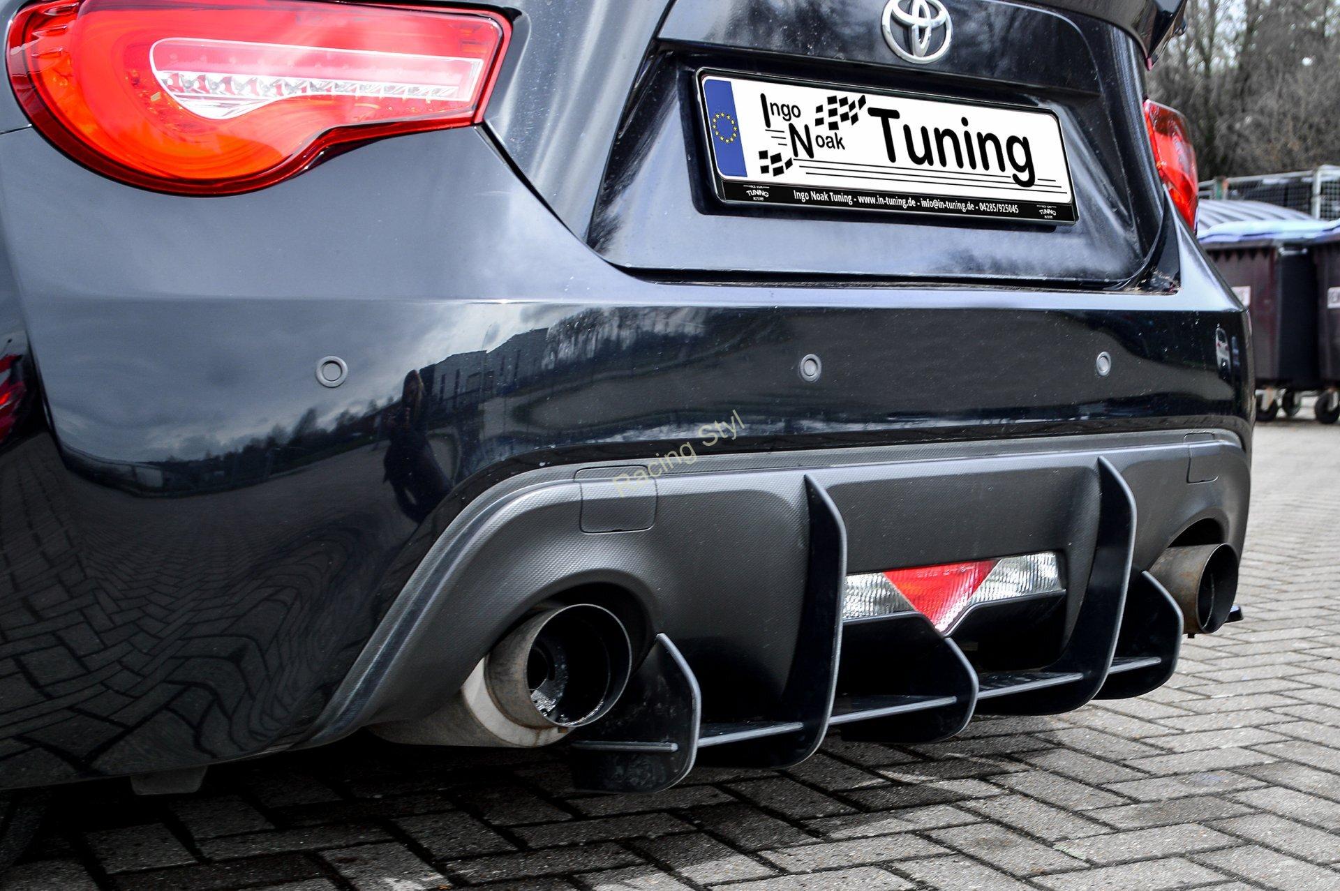 Toyota GT86 ZN spoiler difuzzor na zadní nárazník IN Tuning