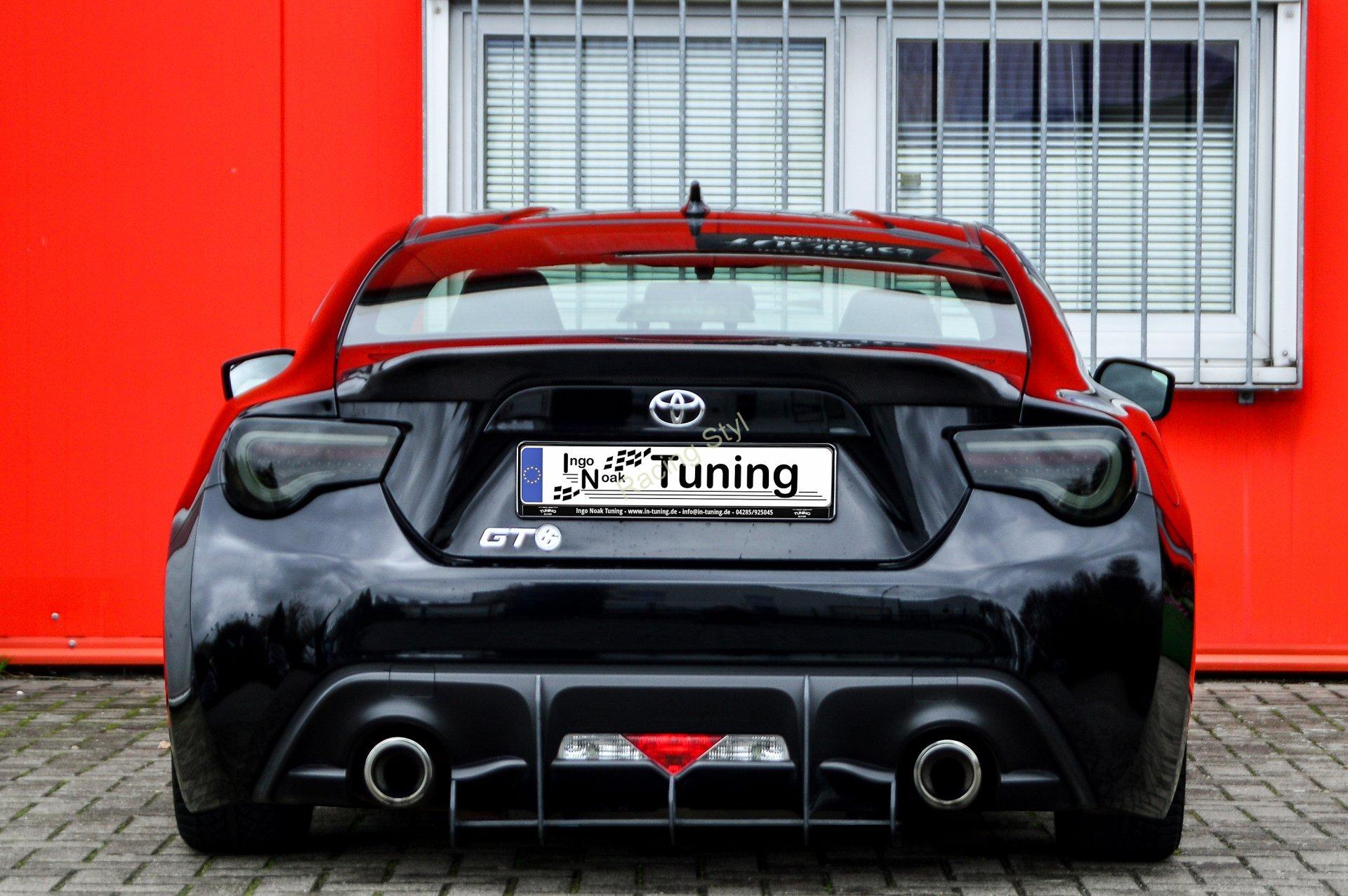 Toyota GT86 ZN Facelift spoiler na zadní nárazník difuzor IN Tuning