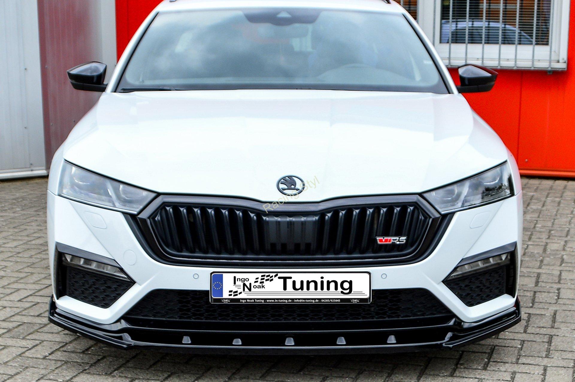 Škoda Octavia RS NX přední spoiler lipa s křidélky IN Tuning