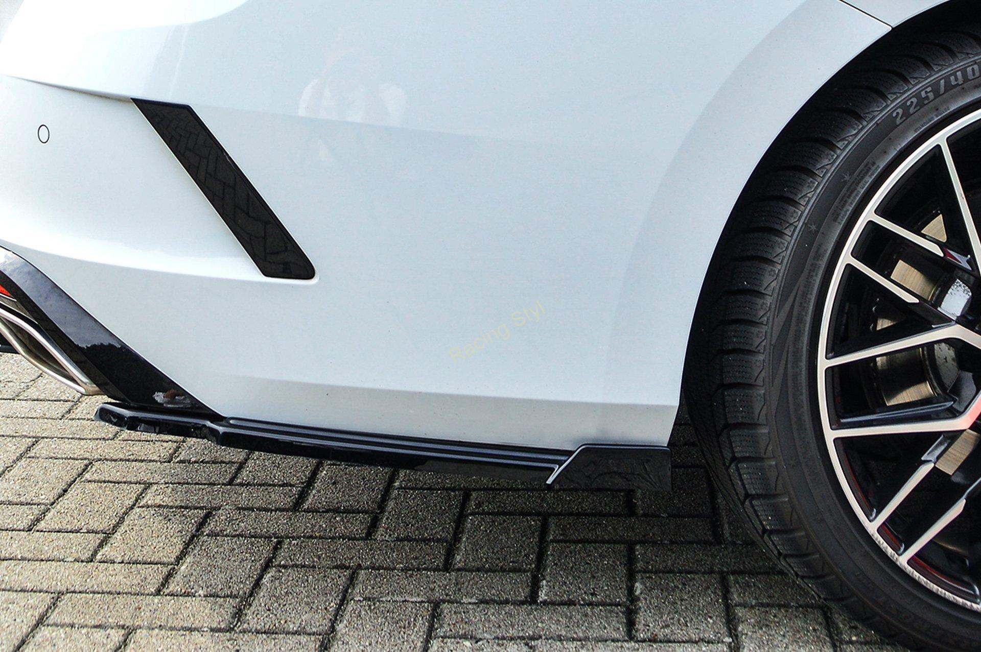 Škoda Octavia RS NX Combi boční spoilery na zadní nárazník s křidélky IN Tuning