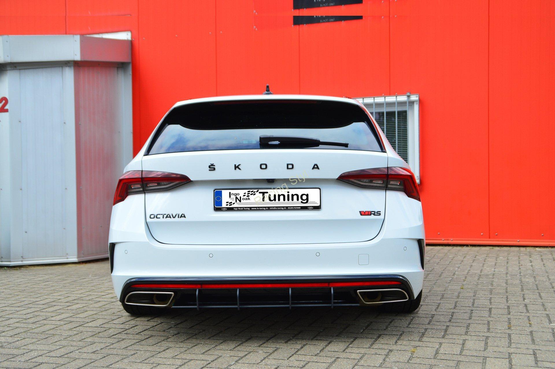 Škoda Octavia RS NX zadní spoiler difuzor IN Tuning