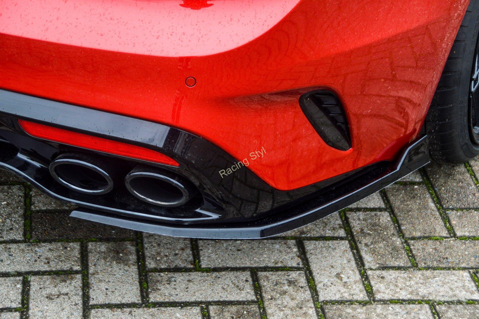 Kia Stinger CK boční spoilery a difuzor na zadní nárazník IN Tuning