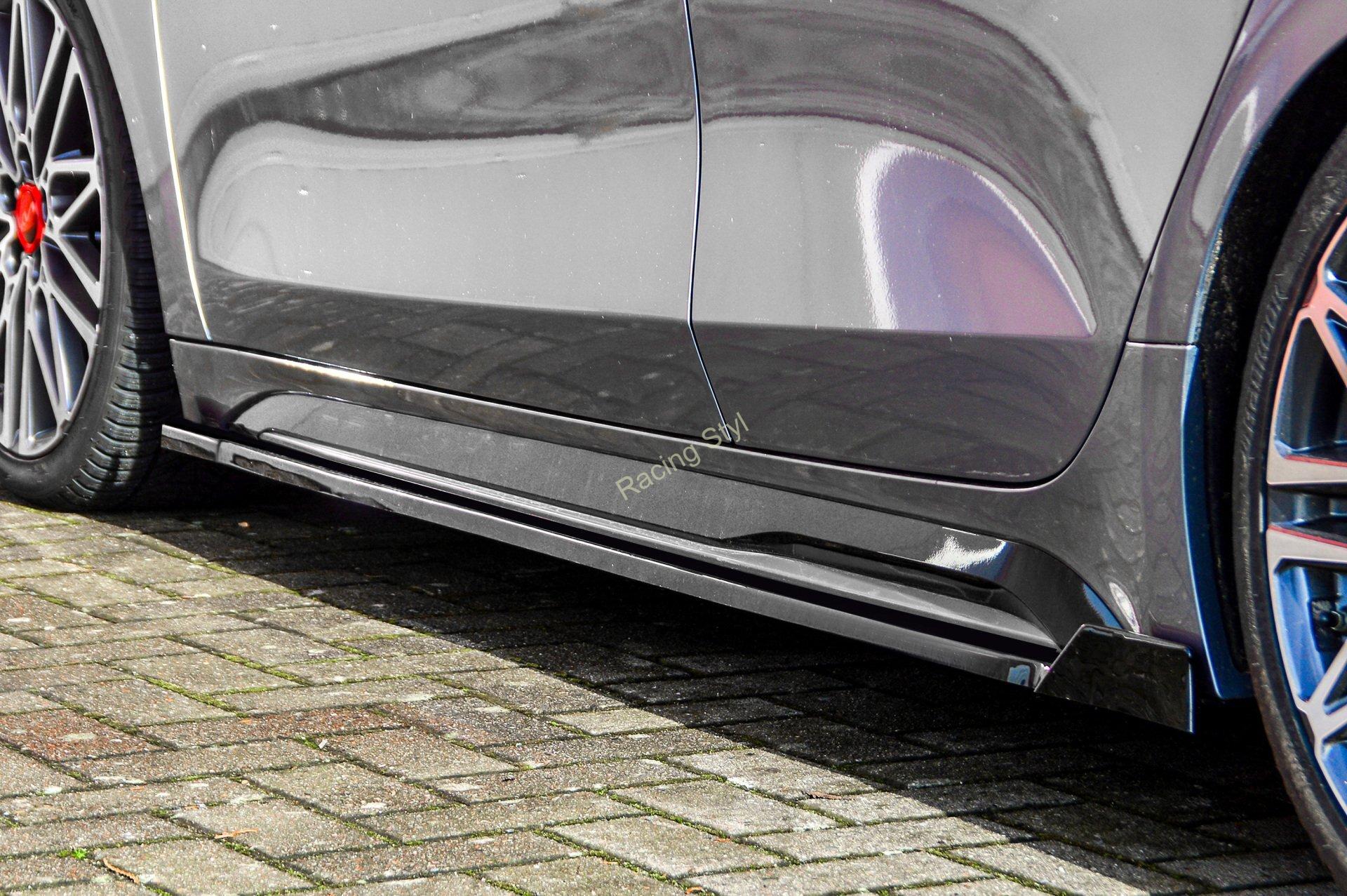 Kia Proceed GT/ GT-Line lemy pod boční prahy Glossy Black s křidélky IN Tuning Lesk.