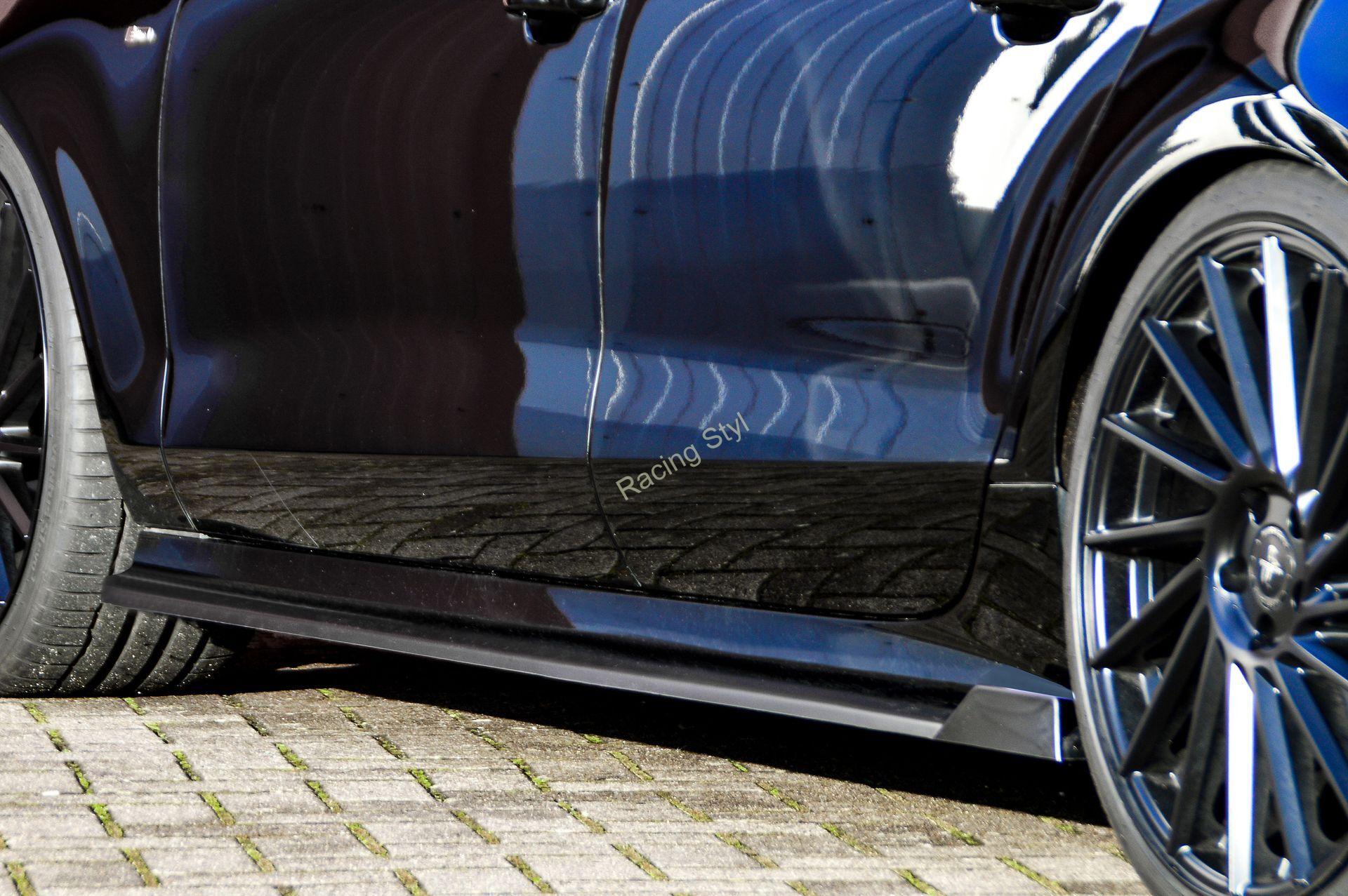 Audi A7 C7 4G Facelift spoilery pod boční prahy s křidélky IN Tuning Matt.