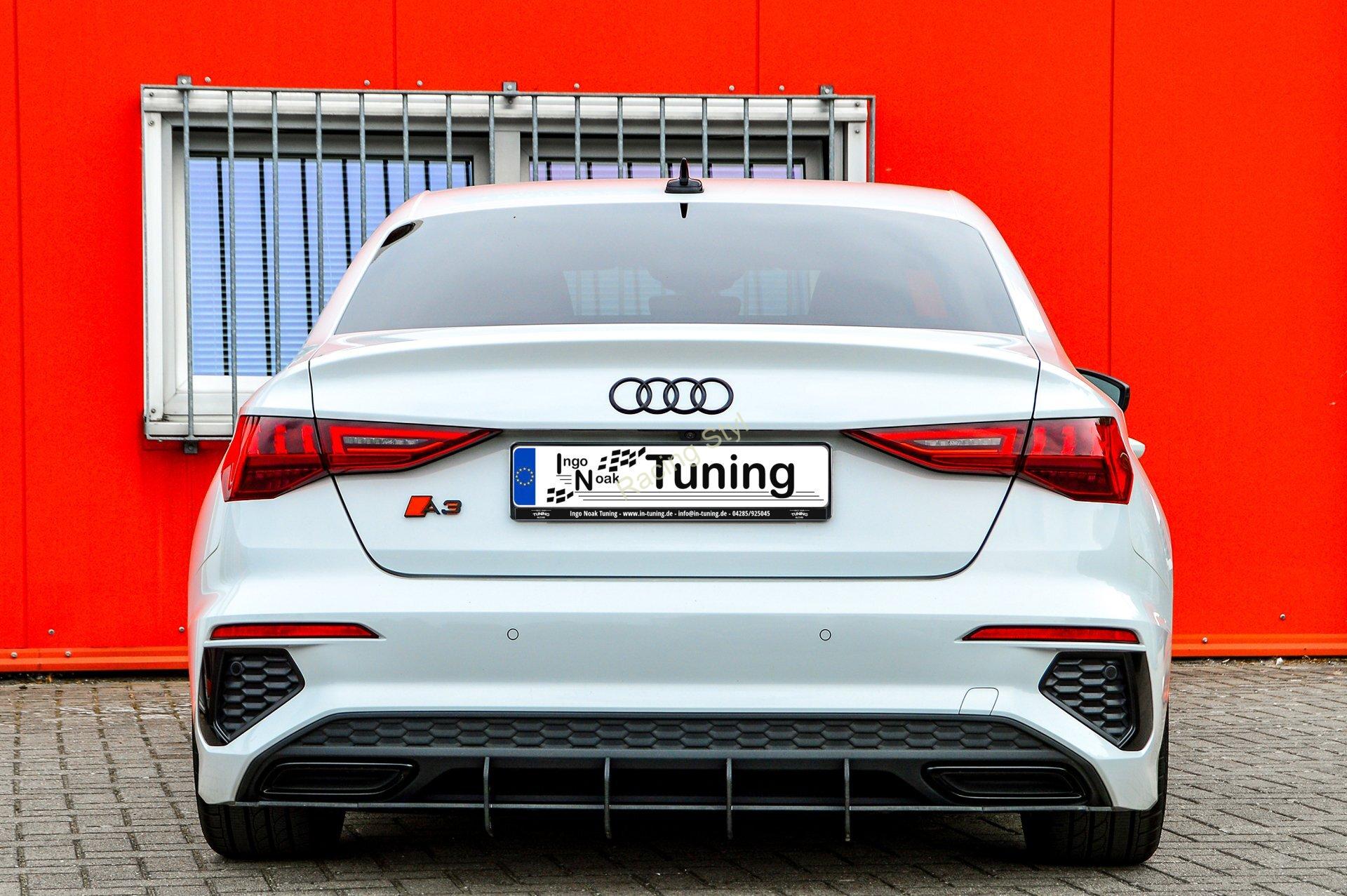 Audi A3 S3 8Y S-Line Sedan spoiler na zadní nárazník difuzor IN Tuning