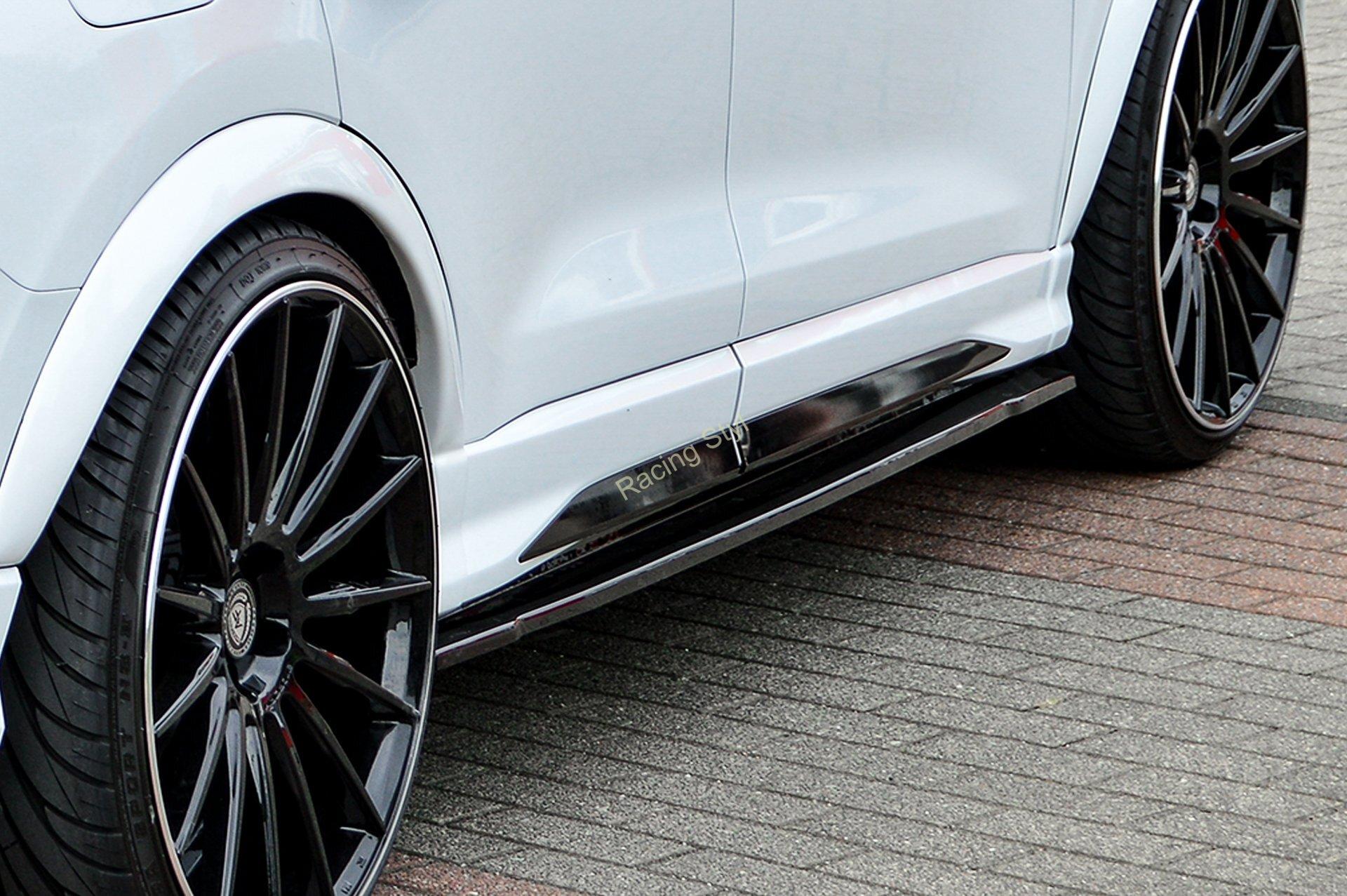 Audi Q3/ RSQ3 F3/ F3N S-Line lemy na boční prahy IN Tuning Matt.