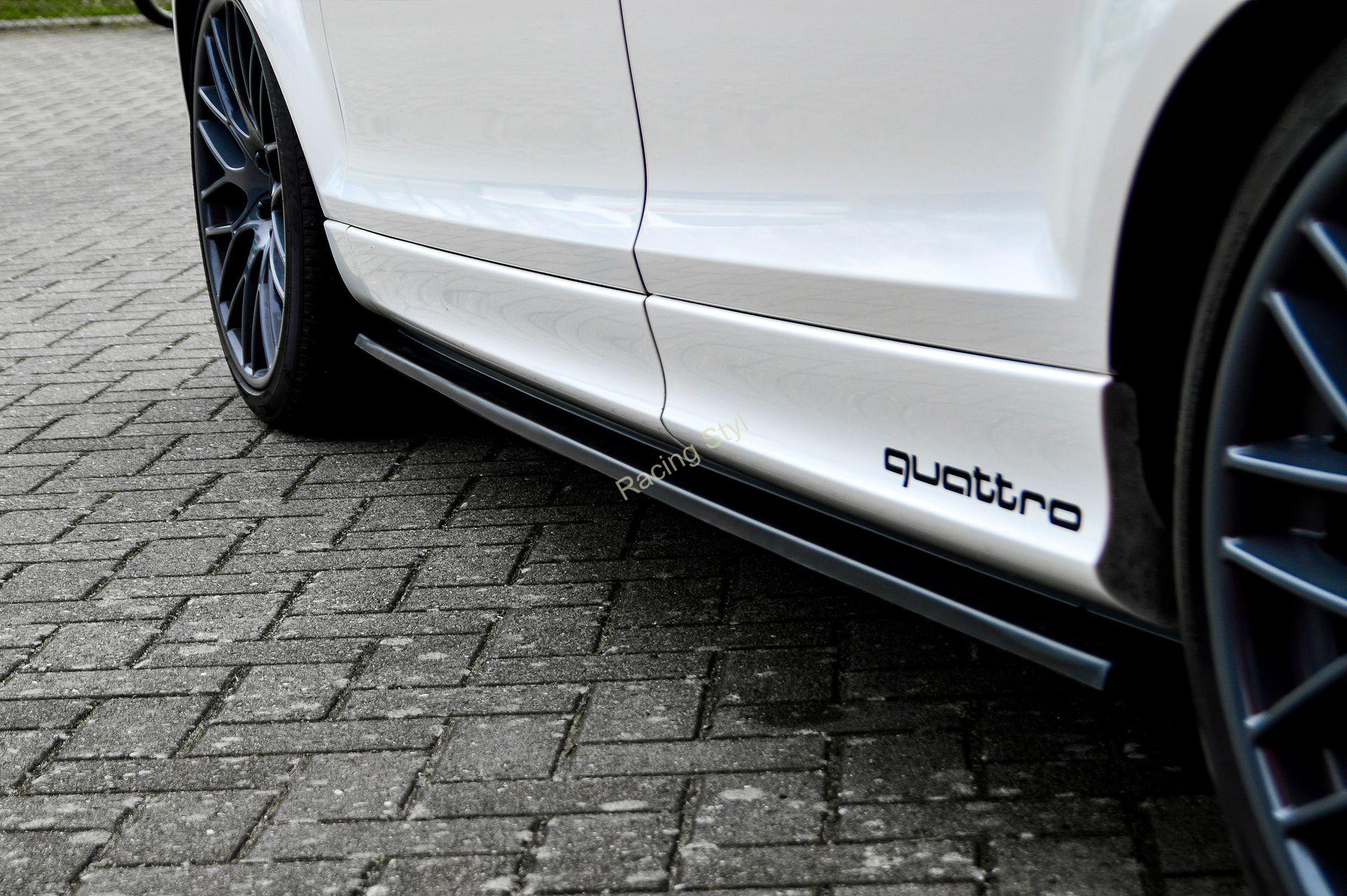 Audi Q7 4L S-Line spoilery lemy pod boční prahy IN Tuning Matt.