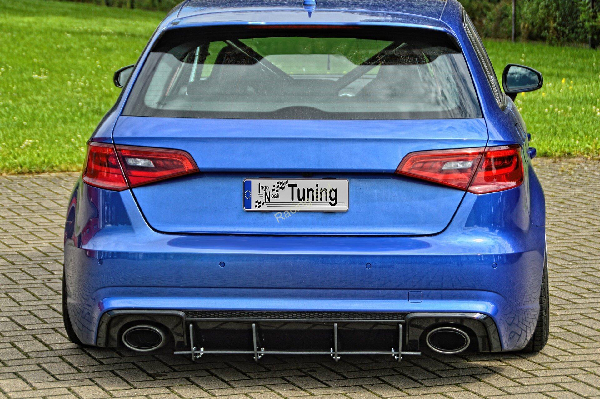 Audi RS3 8V Sportback spoiler na zadní nárazník difuzor IN Tuning