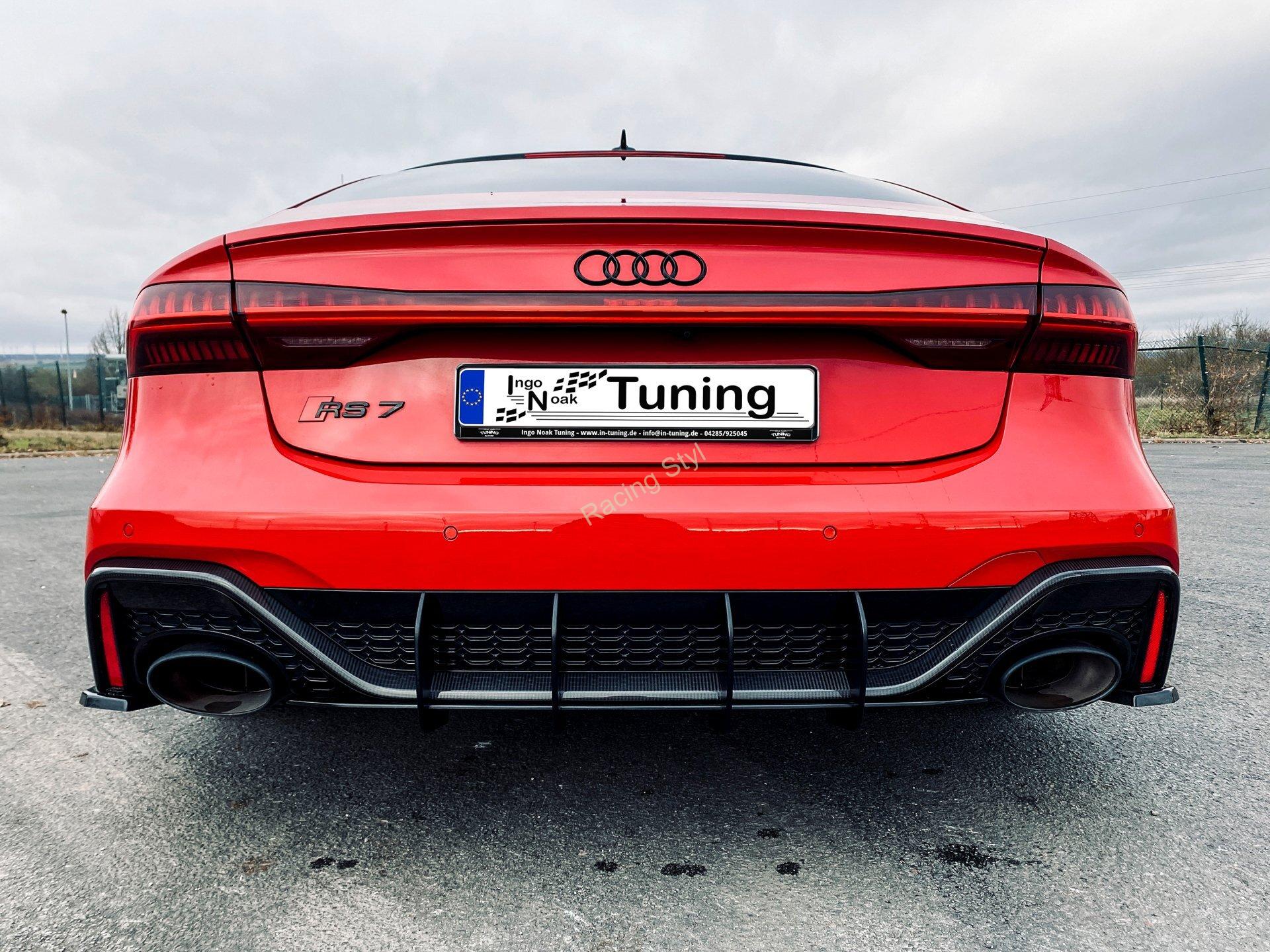 Audi RS7 C8 4K spoiler na zadní nárazník difuzor IN Tuning