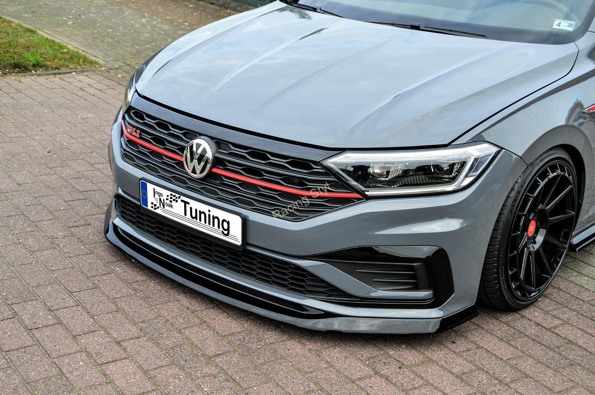 VW Jetta 7 GLI přední spoiler lipa IN Tuning Matt.