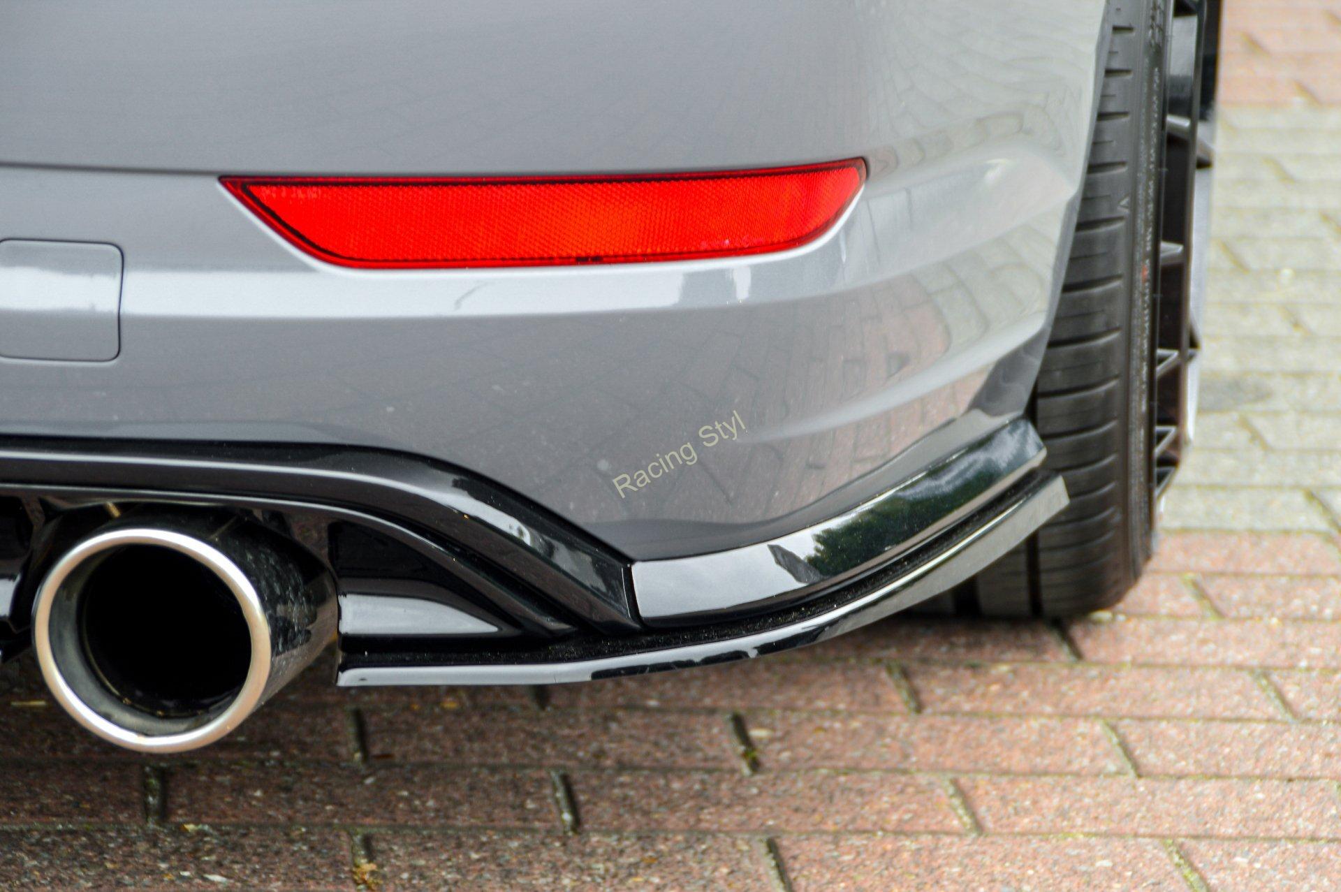 VW Jetta 7 GLI boční spoilery na zadní nárazník IN Tuning Matt.