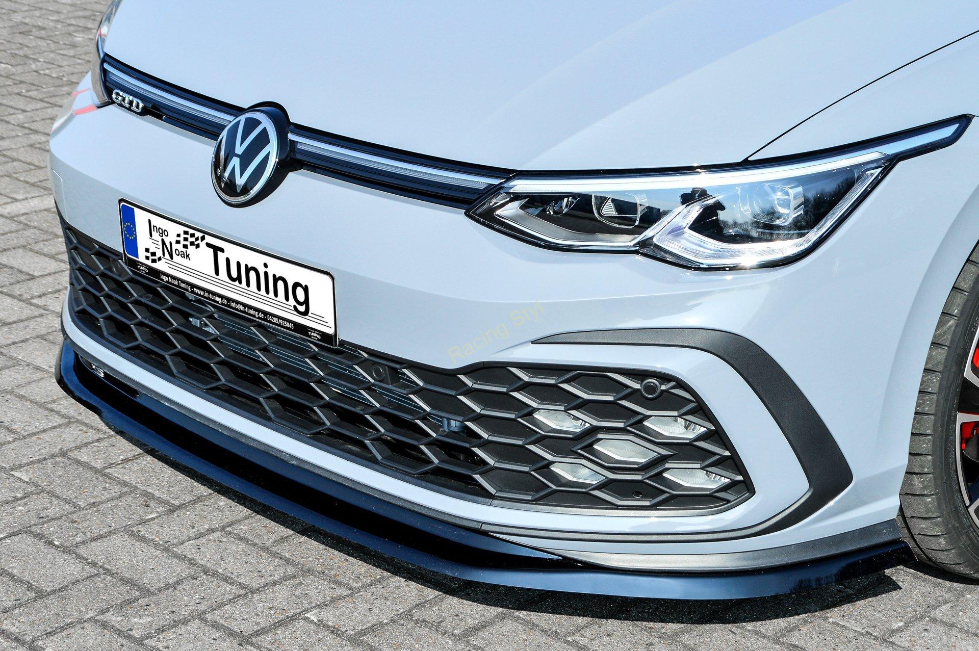 VW Golf 8 GTI/ GTD přední spoiler lipa IN Tuning Matt.