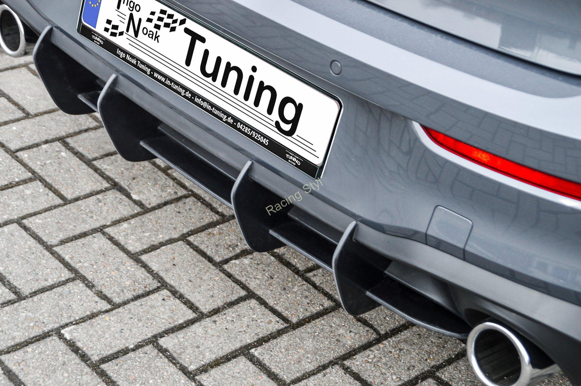 VW Golf 8 GTI spoiler na zadní nárazník difuzor IN Tuning
