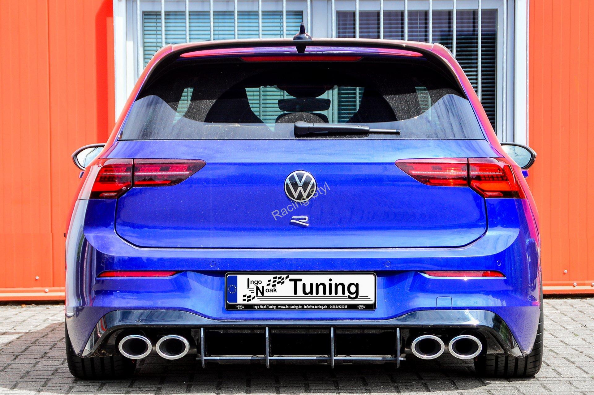 VW Golf 8 R difuzor na zadní nárazník IN Tuning