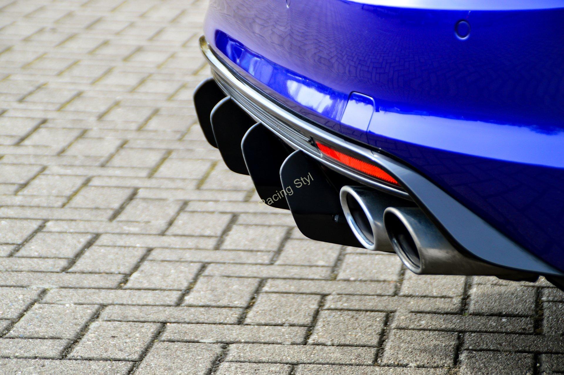 VW Golf 7 R Variant spoiler na zadní nárazník difuzor IN Tuning