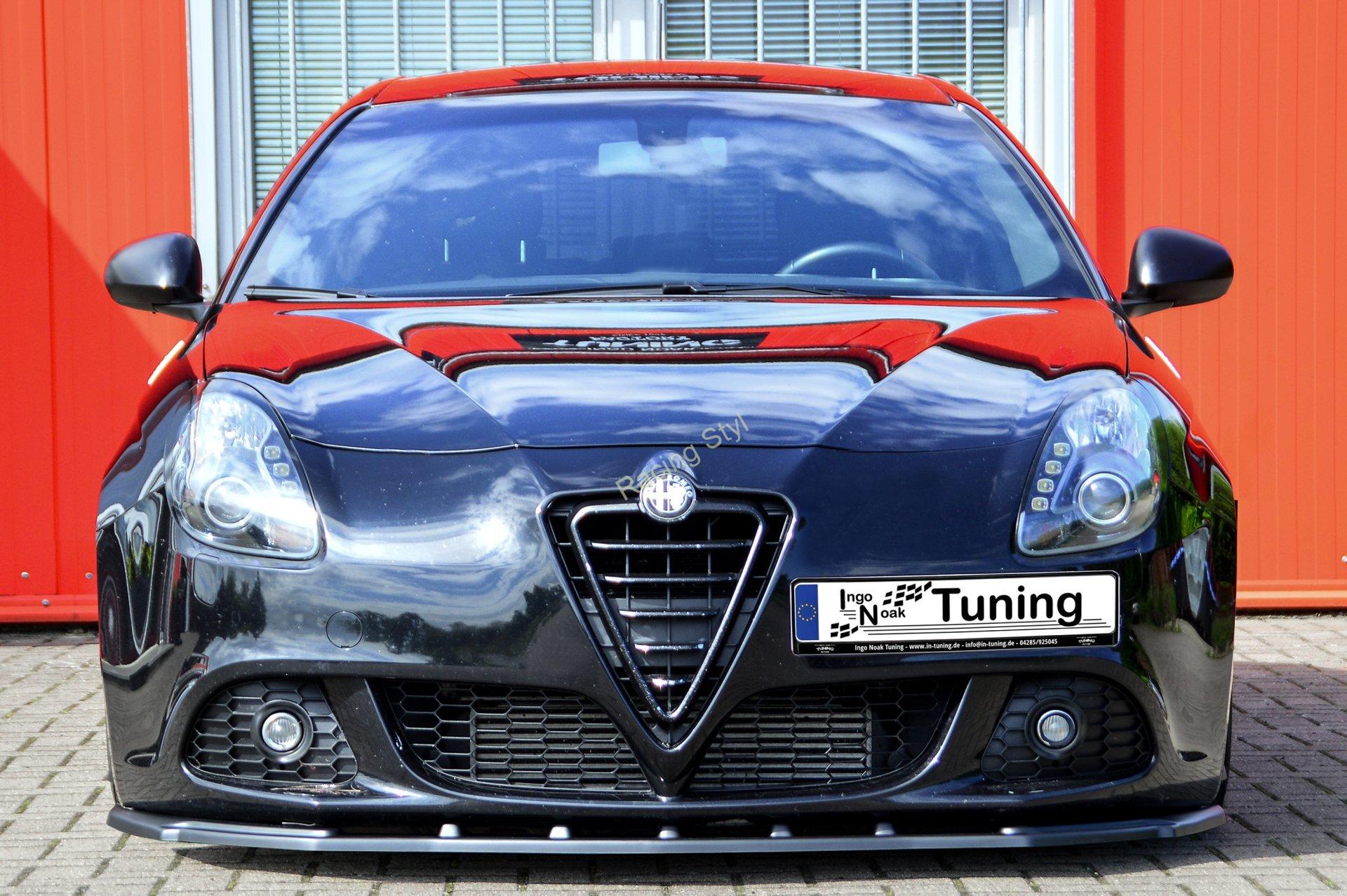Alfa Romeo Giulietta 940 přední spoiler lipa Glossy Black IN Tuning Lesk.