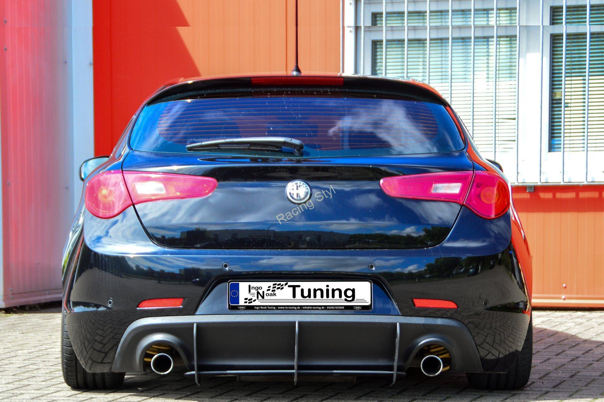 Alfa Romeo Giulietta 940 spoiler na zadní nárazník difuzor IN Tuning