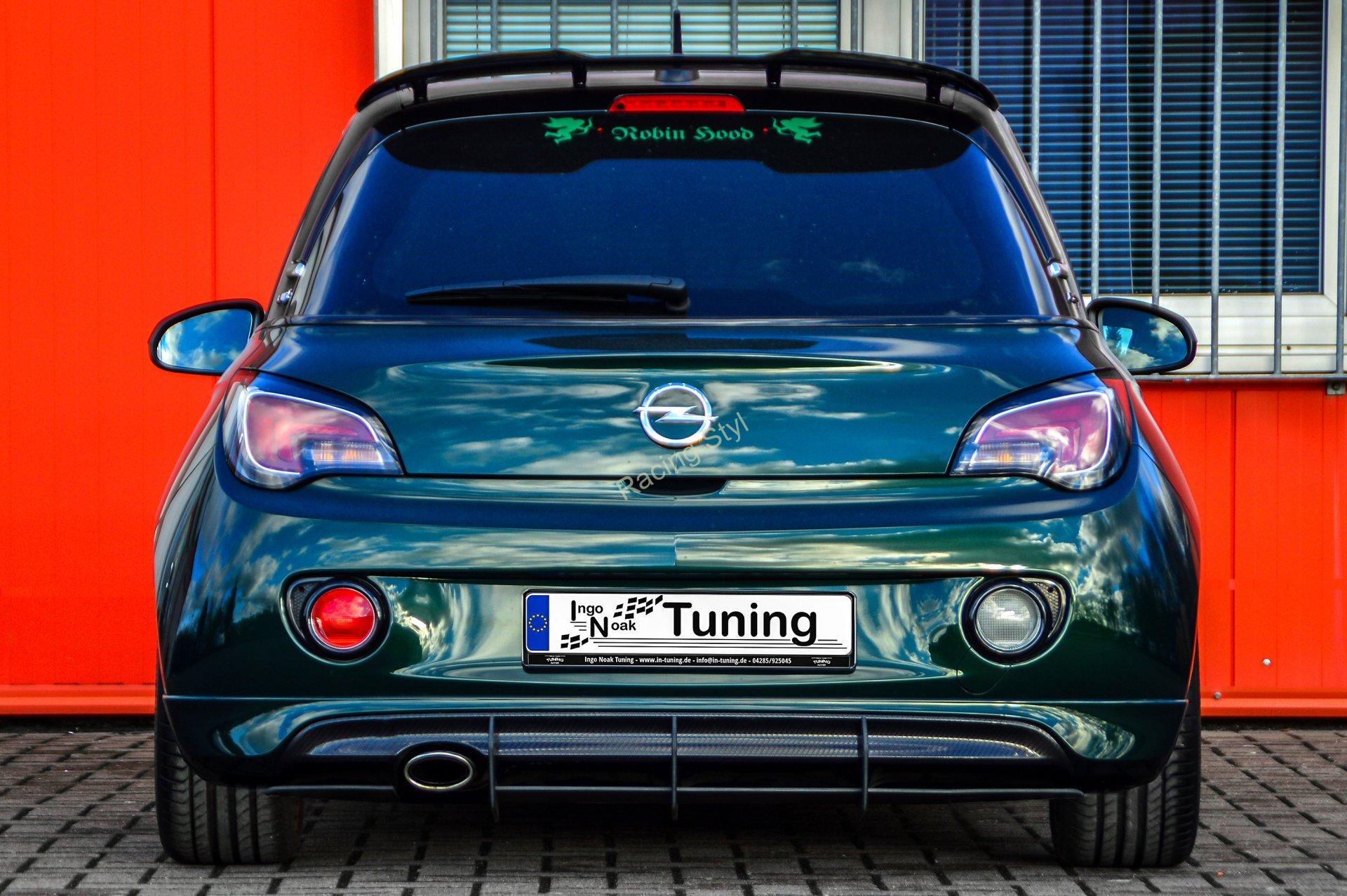 Opel Adam S + OPC-Line spoiler na zadní nárazník difuzor IN Tuning