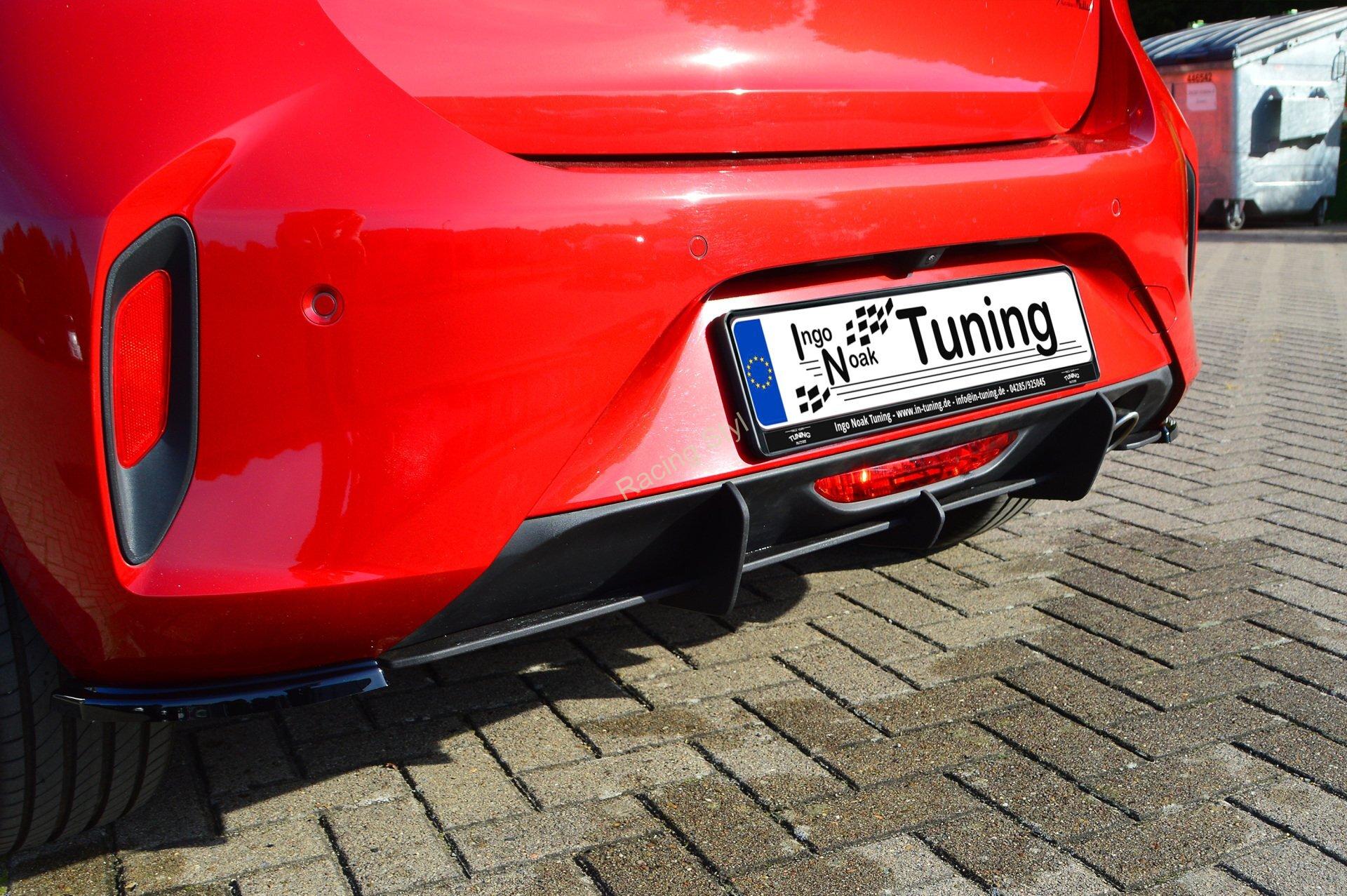 Opel Corsa F GS-Line spoiler na zadní nárazník difuzor IN Tuning