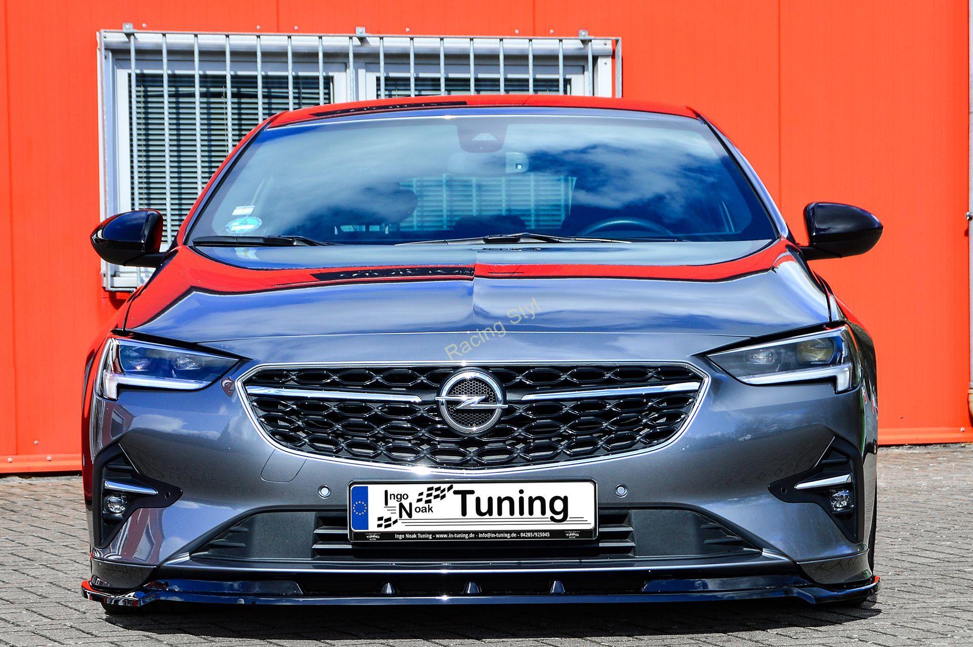 Opel Insignia B OPC-Line Facelift přední spoiler lipa Glossy Black IN Tuning Lesk.