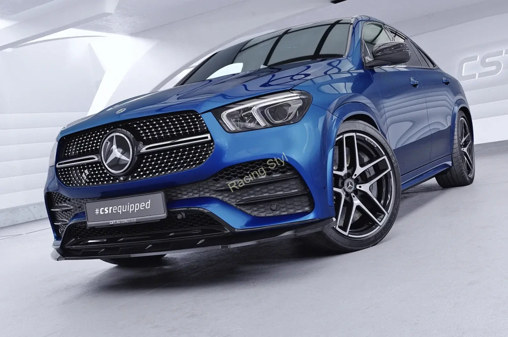 Mercedes Benz GLE C167 AMG-Line přední spoiler lip Glossy Black CSR Lesk