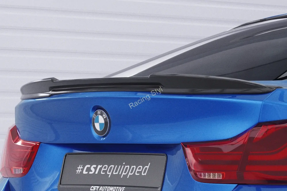 BMW 4 F36 Gran Coupe spoiler na víko kufru Glossy Black CSR Lesk