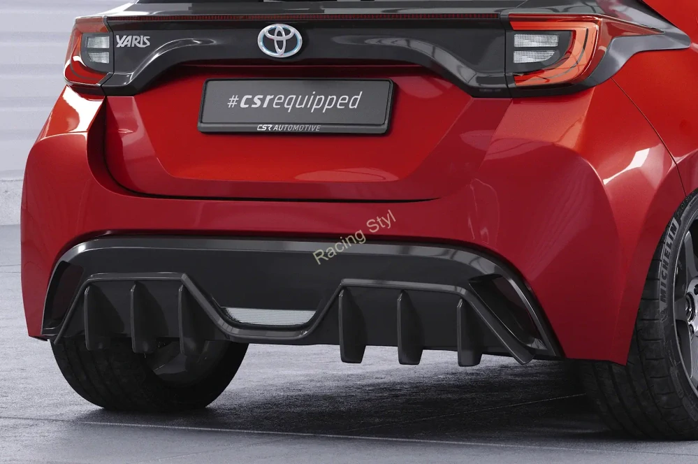 Toyota Yaris 4 (XP21) spoiler na zadní nárazník Glossy Black CSR Lesk