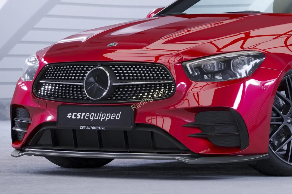 Mercedes Benz E (A238/C238) AMG-Line přední spoiler lipa Glossy Black CSR Lesk