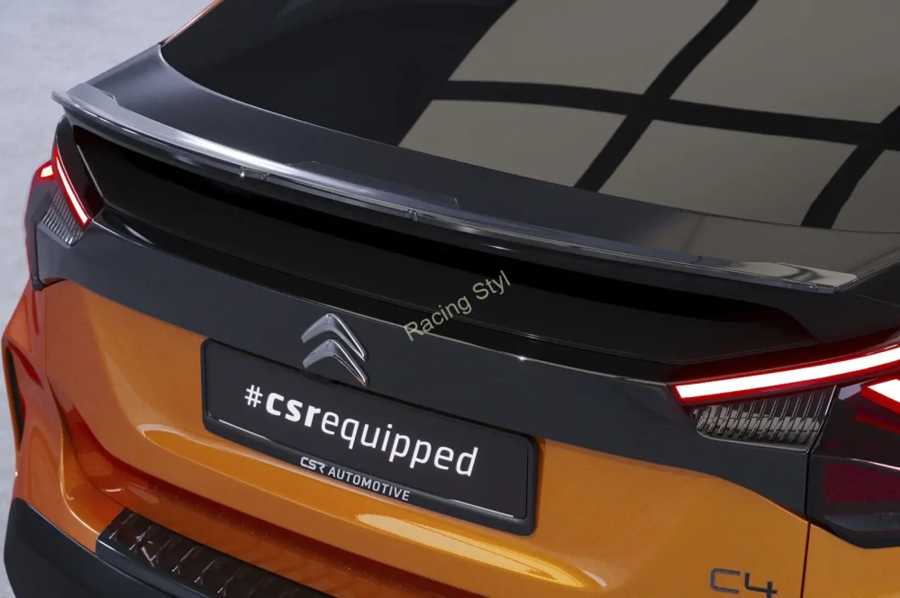 Citroen C4/ e-C4 spoiler na zadní křídlo Glossy Black Lesk