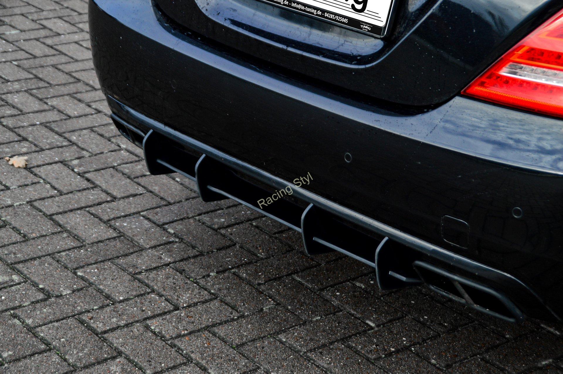 Mercedes Benz S W221/V221 spoiler na zadní nárazník difuzor IN Tuning