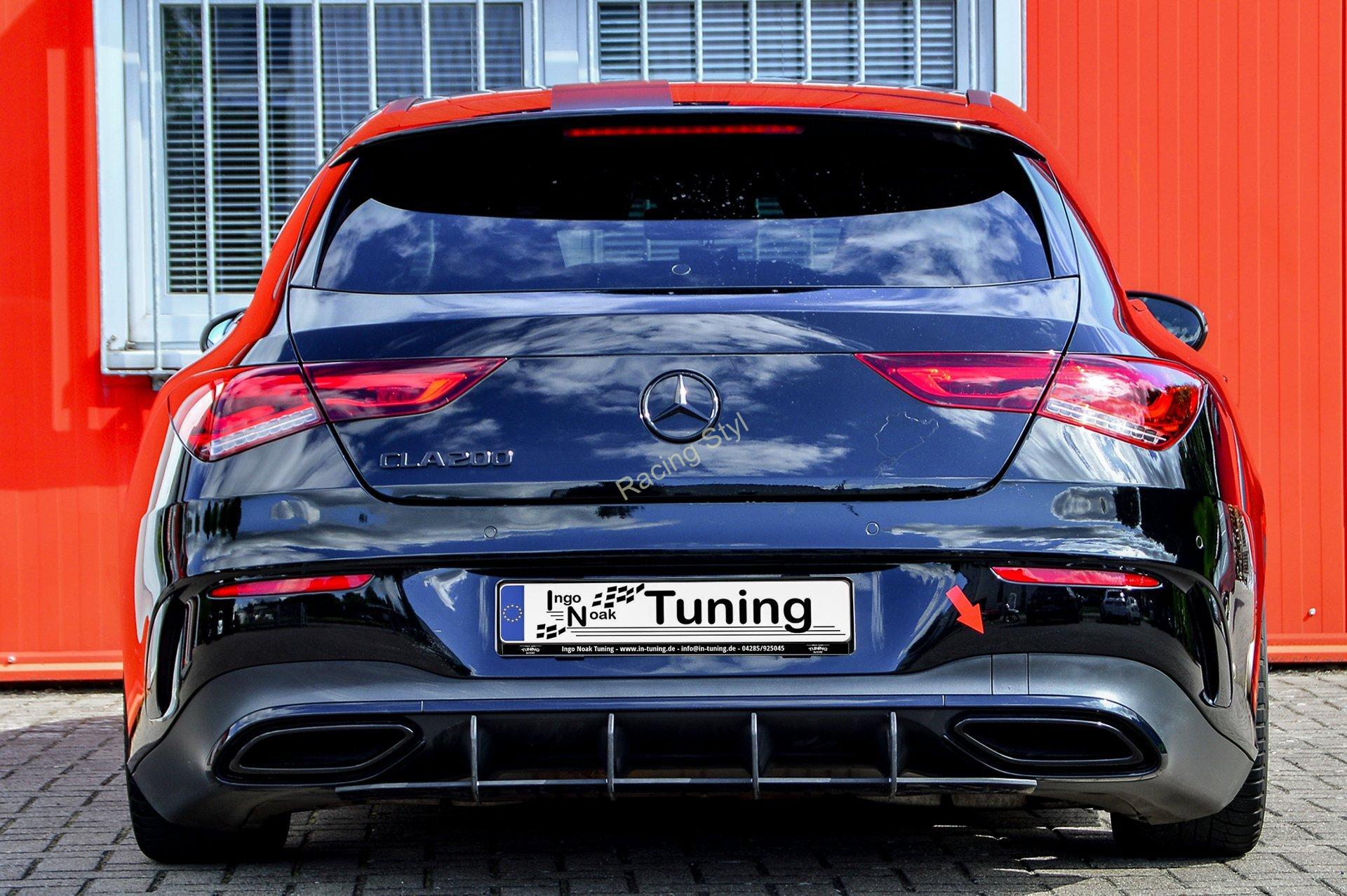 Mercedes Benz CLA X118 Shooting Brake AMG-Line spoiler na zadní nárazník difuzor IN Tuning