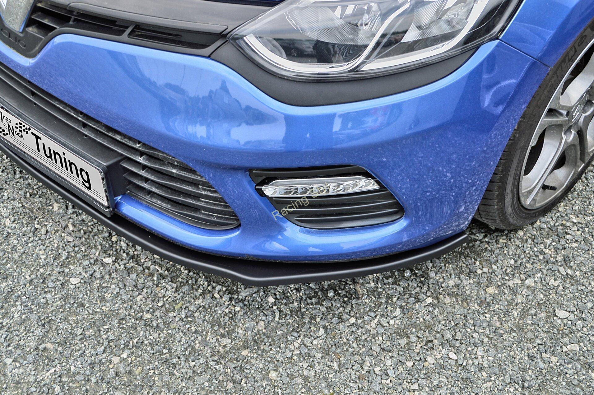 Renault Clio 4 GT přední spoiler lipa Glossy Black IN Tuning Lesk.