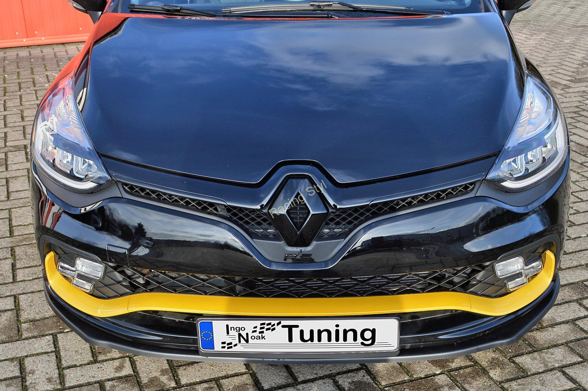 Renault Clio 4 RS přední spoiler lipa IN Tuning Matt.