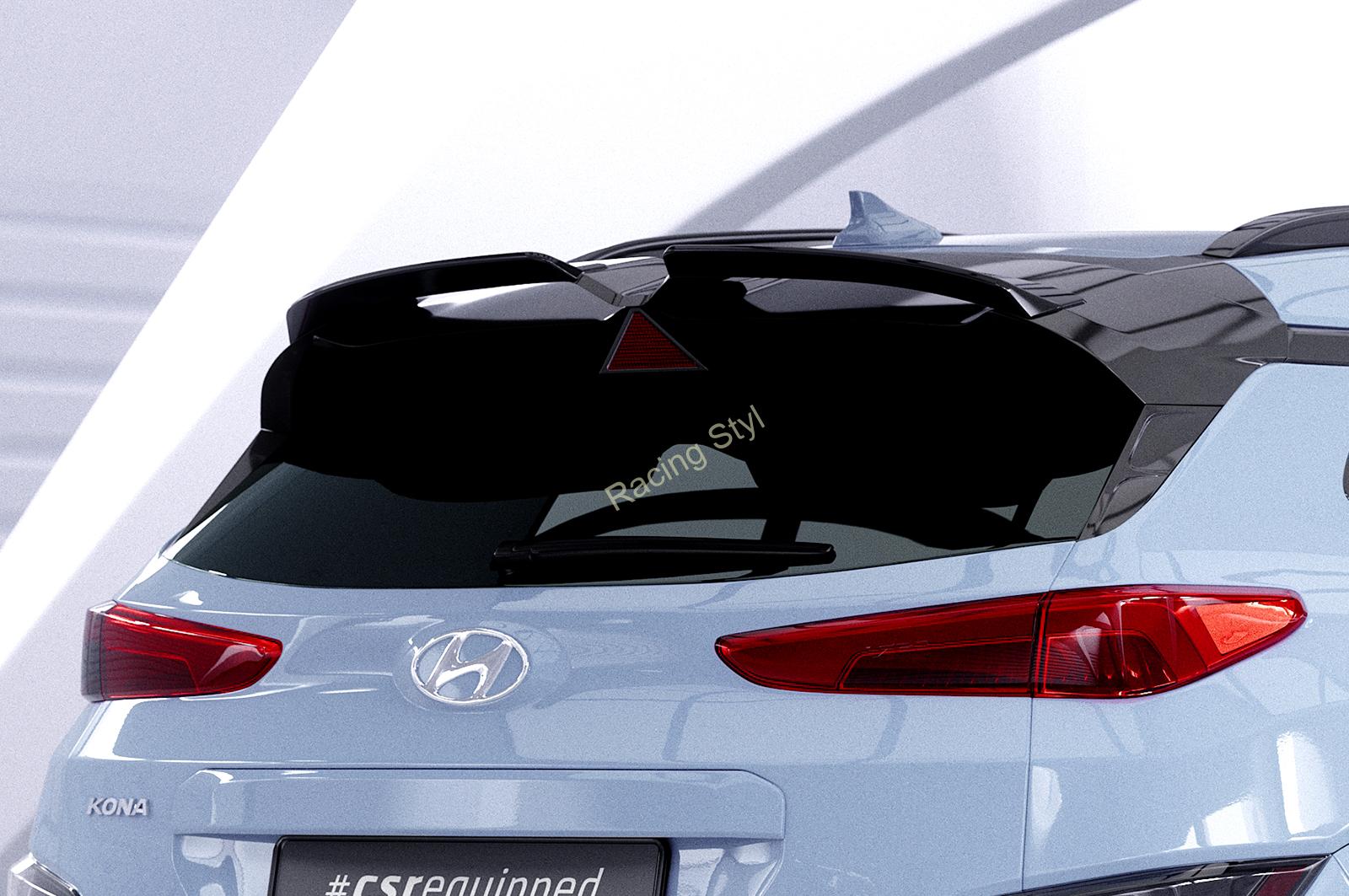 Hyundai Kona N spoilery na zadní křídlo Glossy Black CSR Lesk