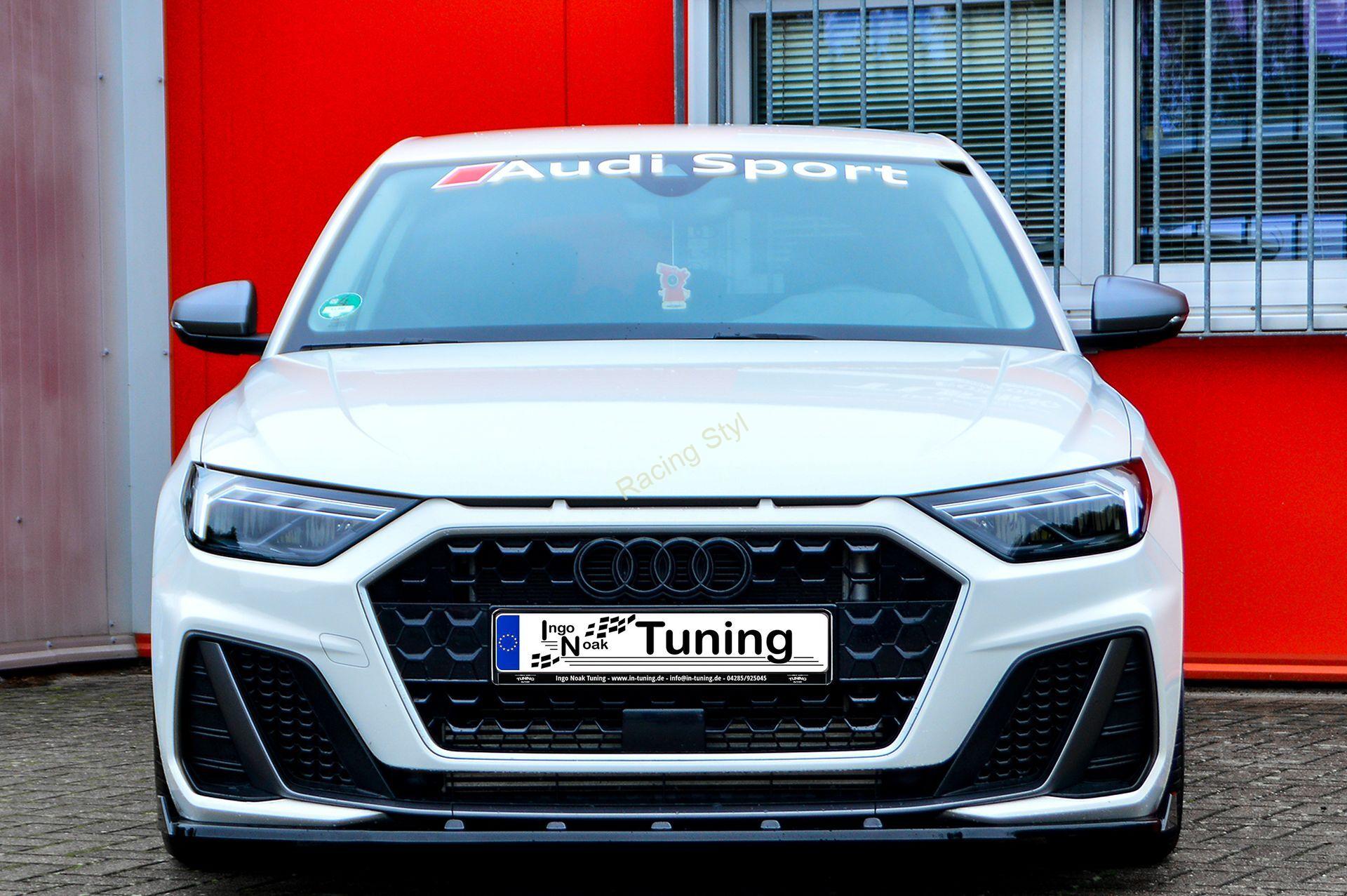 Audi A1 GB Sportback S-Line přední spoiler lipa s křidélky IN Tuning Matt.