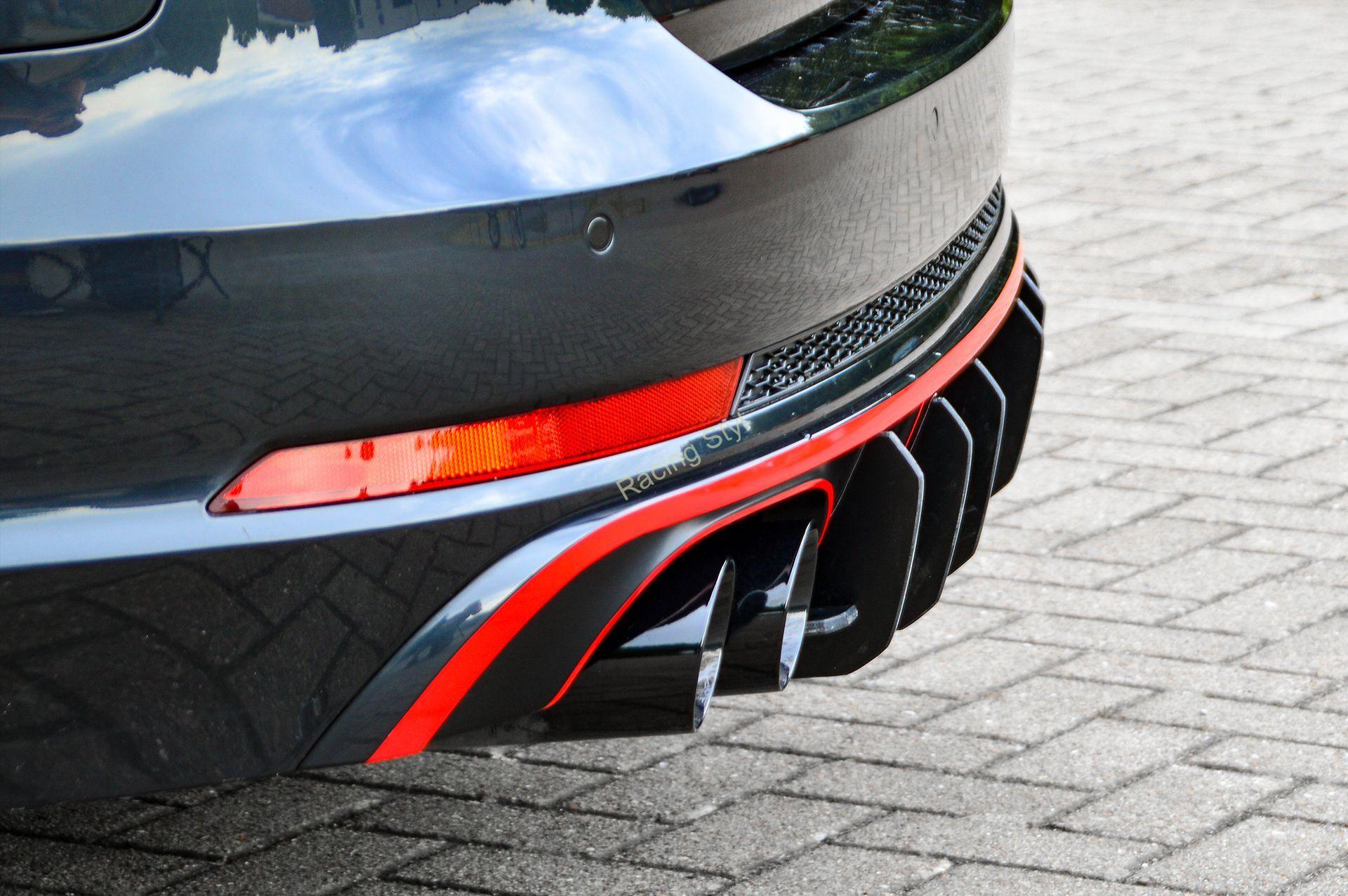 Audi S4 B9 spoiler na zadní nárazník difuzor IN Tuning