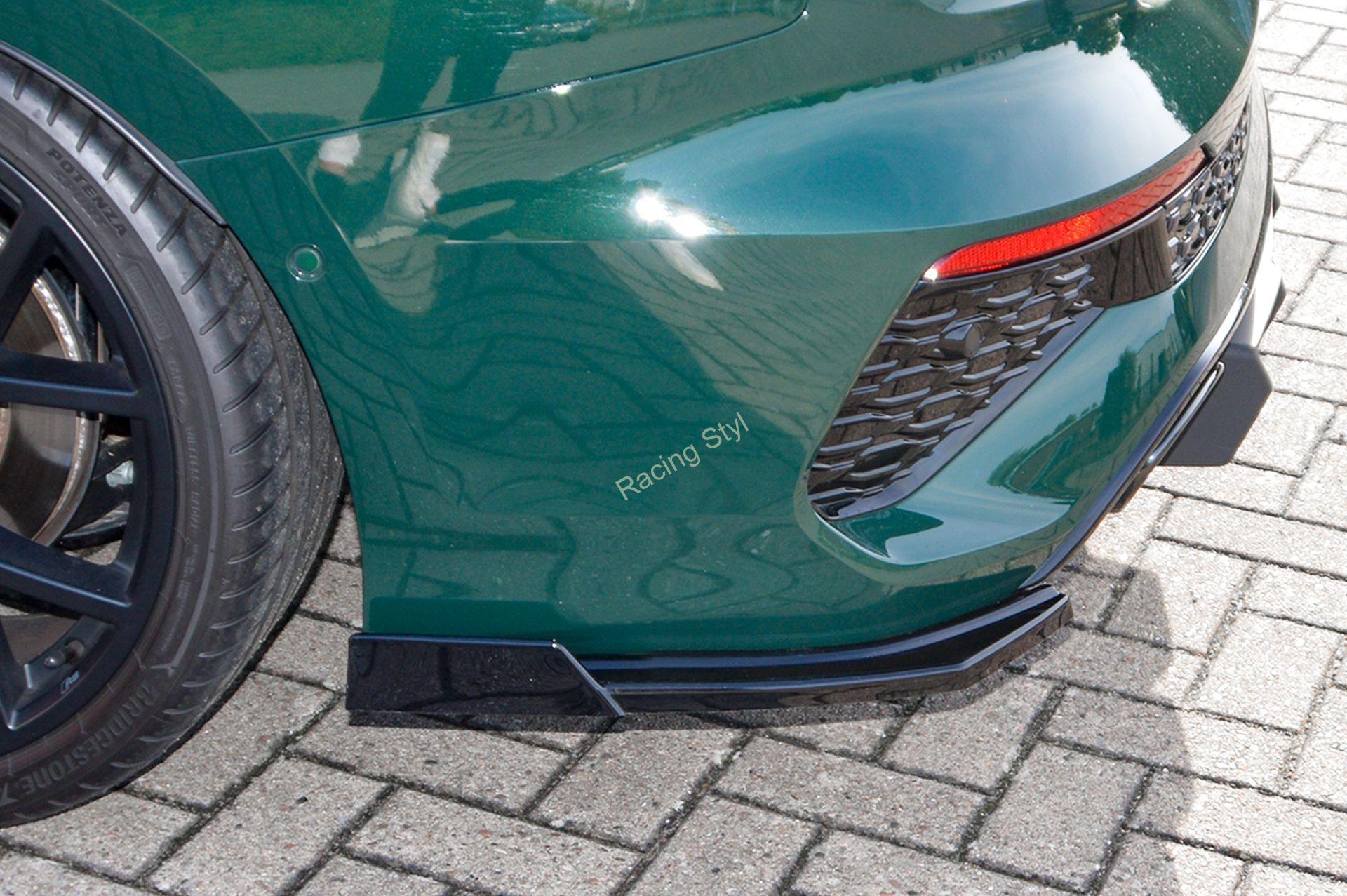 Audi RS3 8Y Sedan boční spoilery na zadní nárazník s křidélky IN Tuning Matt.