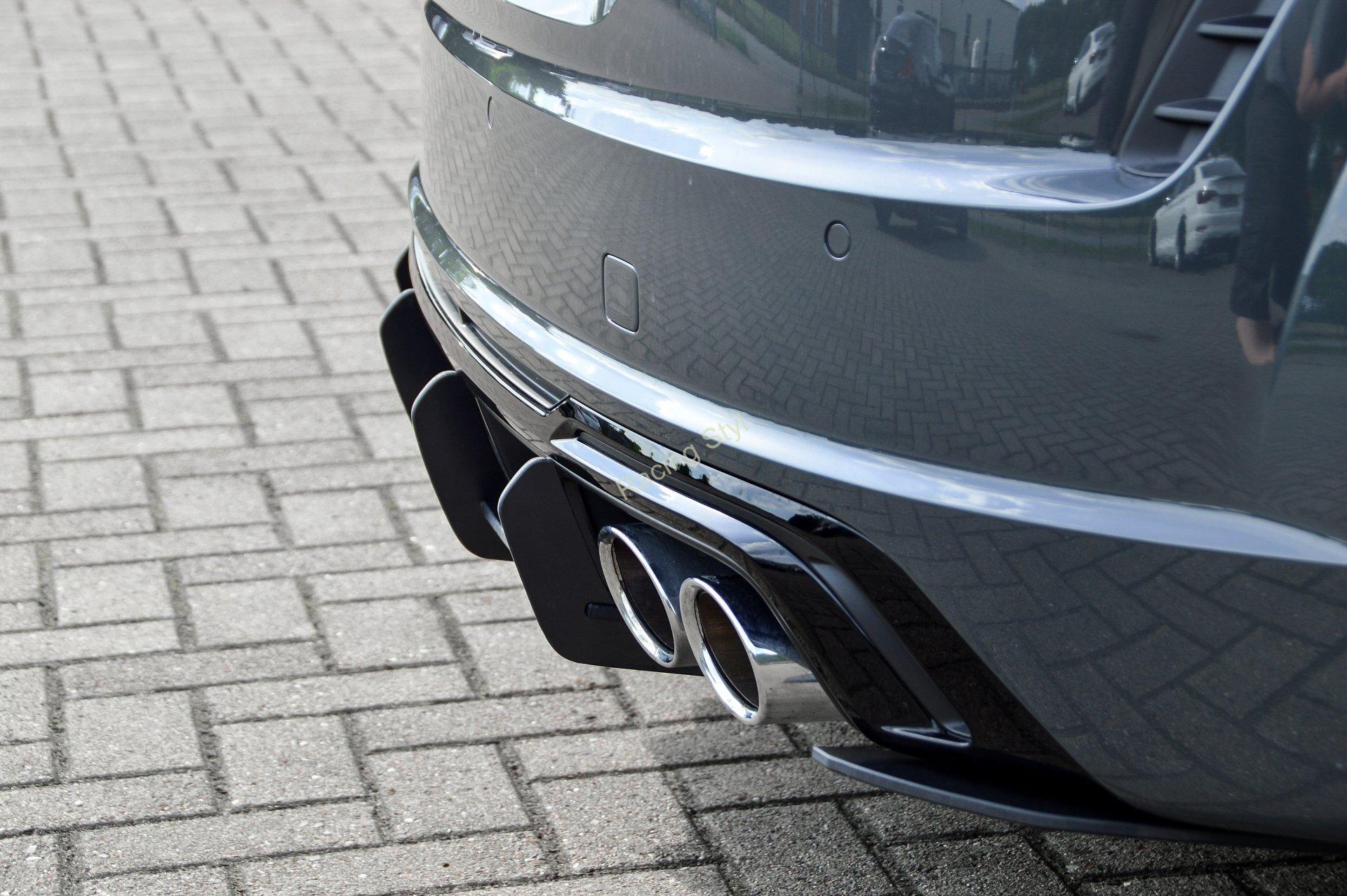 Audi TTS 8S Facelift spoiler na zadní nárazník difuzor IN Tuning