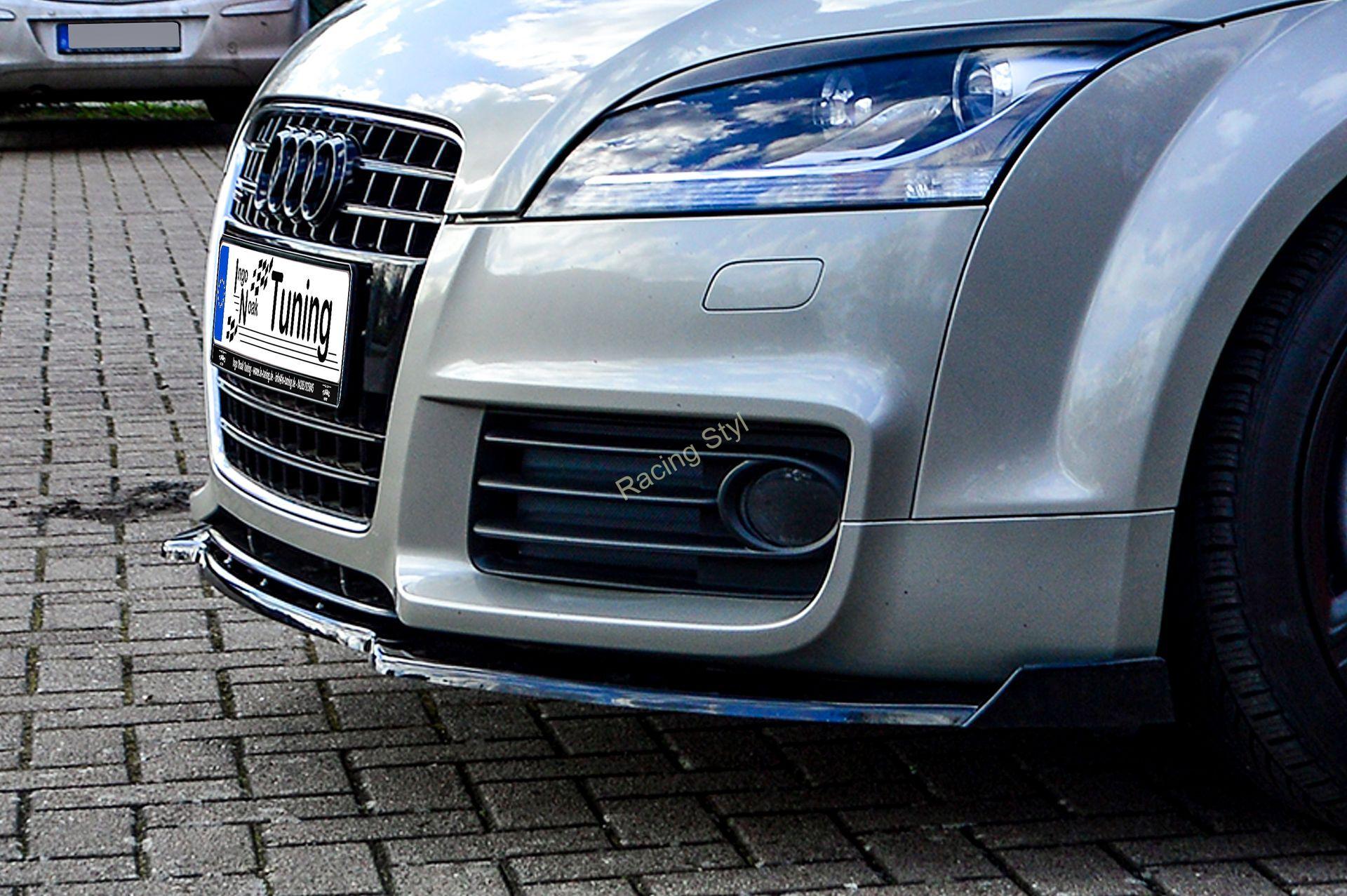 Audi TT 8J S-Line přední spoiler lipa s křidélky IN Tuning Matt.