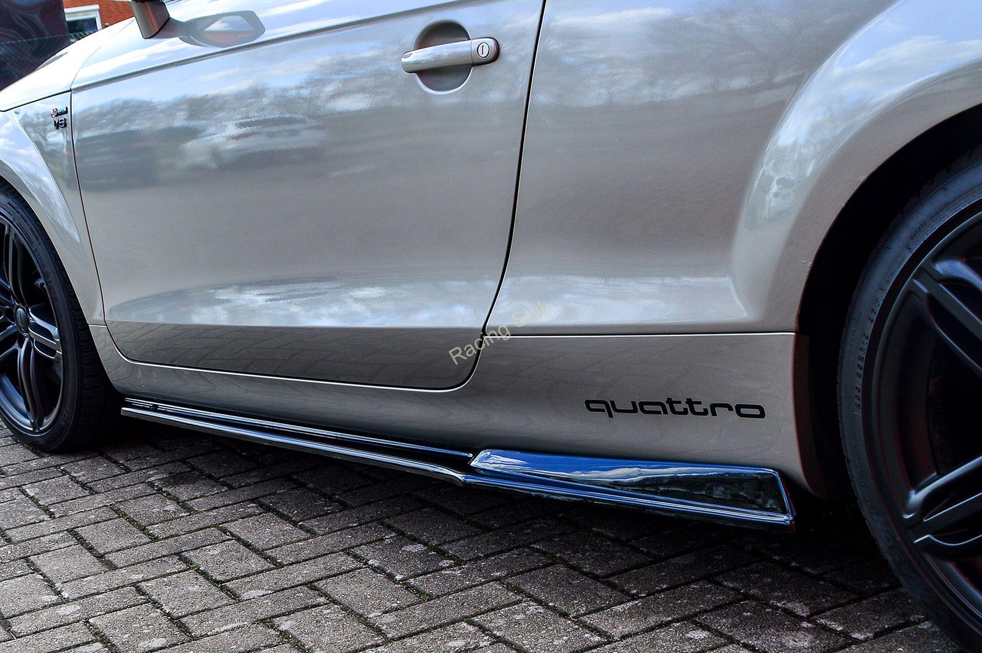 Audi TT 8J nástavce pod boční prahy IN Tuning Matt.