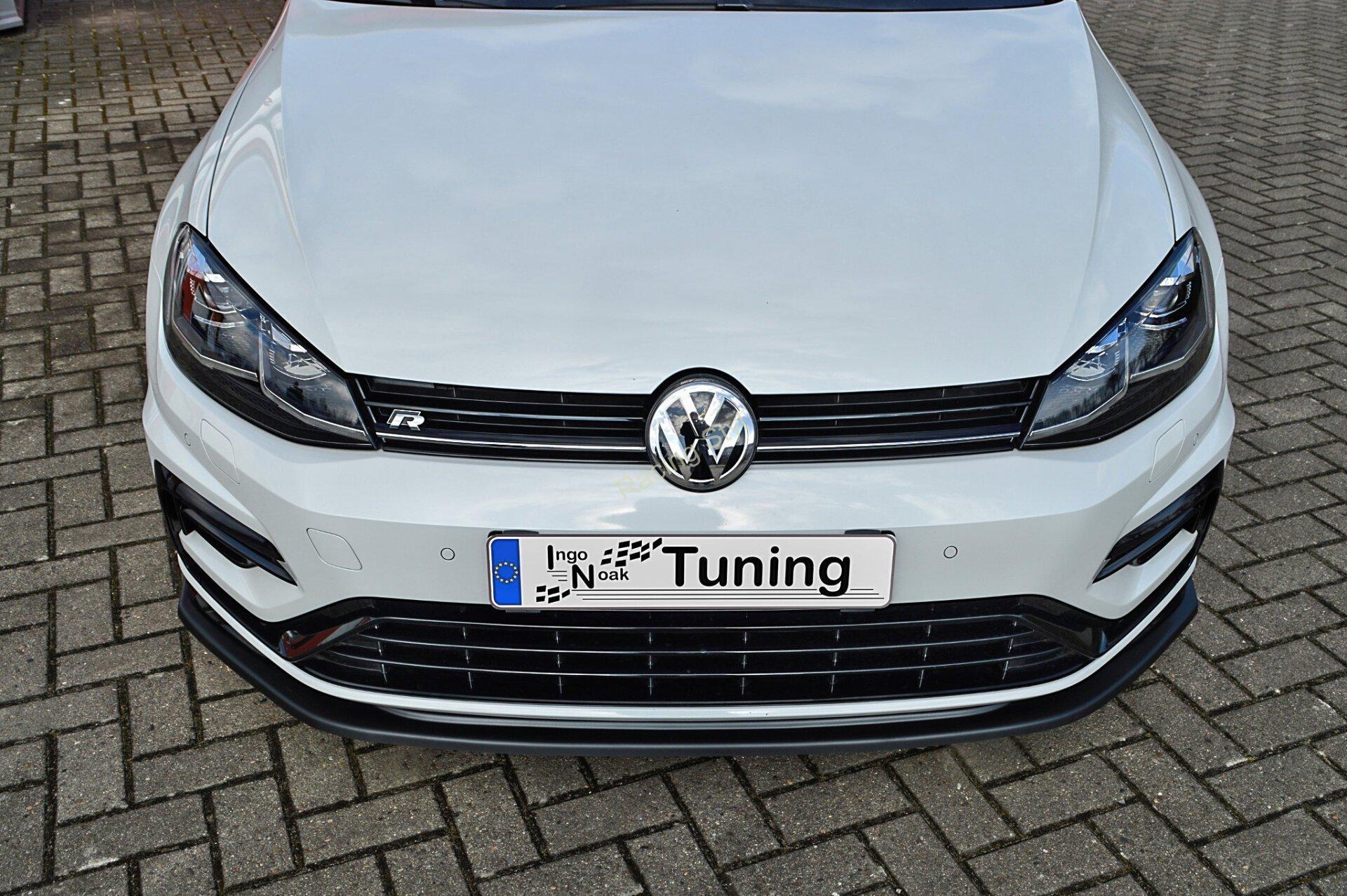 VW Golf 7 R/ R-Line Facelift přední spoiler lipa IN Tuning Matt.