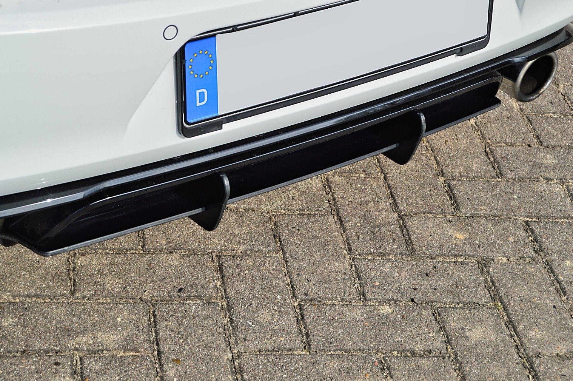 VW Golf 7 GTI Clubsport spoiler na zadní nárazník difuzor IN Tuning