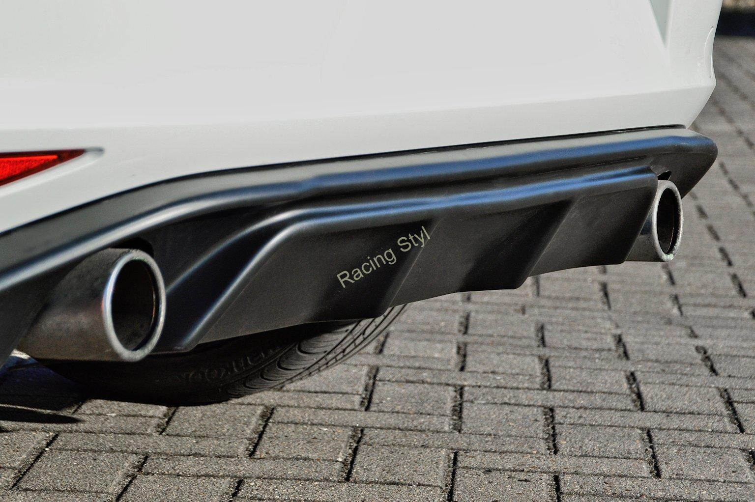 VW Golf 7 GTI/ GTD AU spoiler na zadní nárazník difuzor IN Tuning Matt.