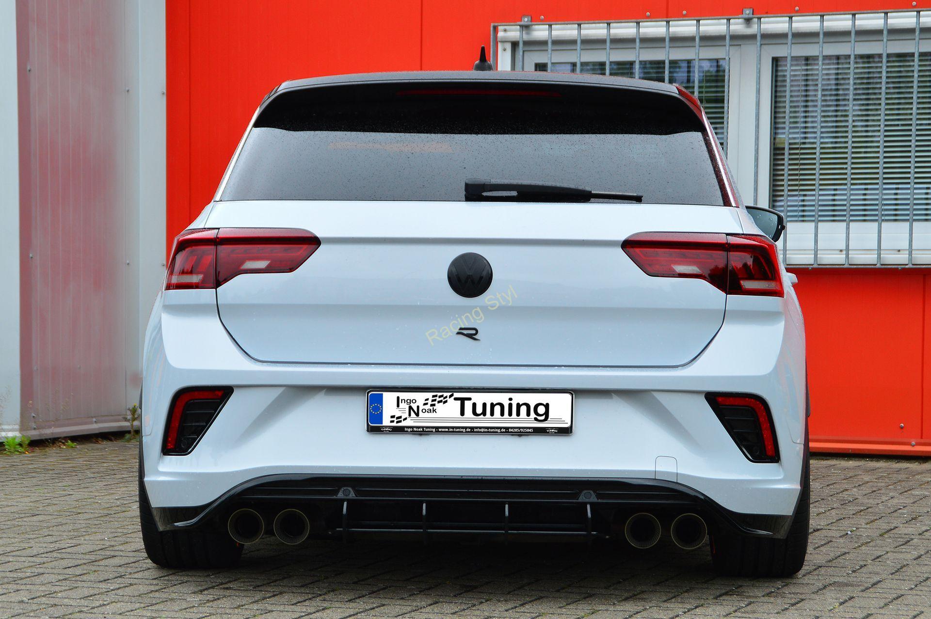 VW T-ROC R spoiler na zadní nárazník difuzor IN Tuning