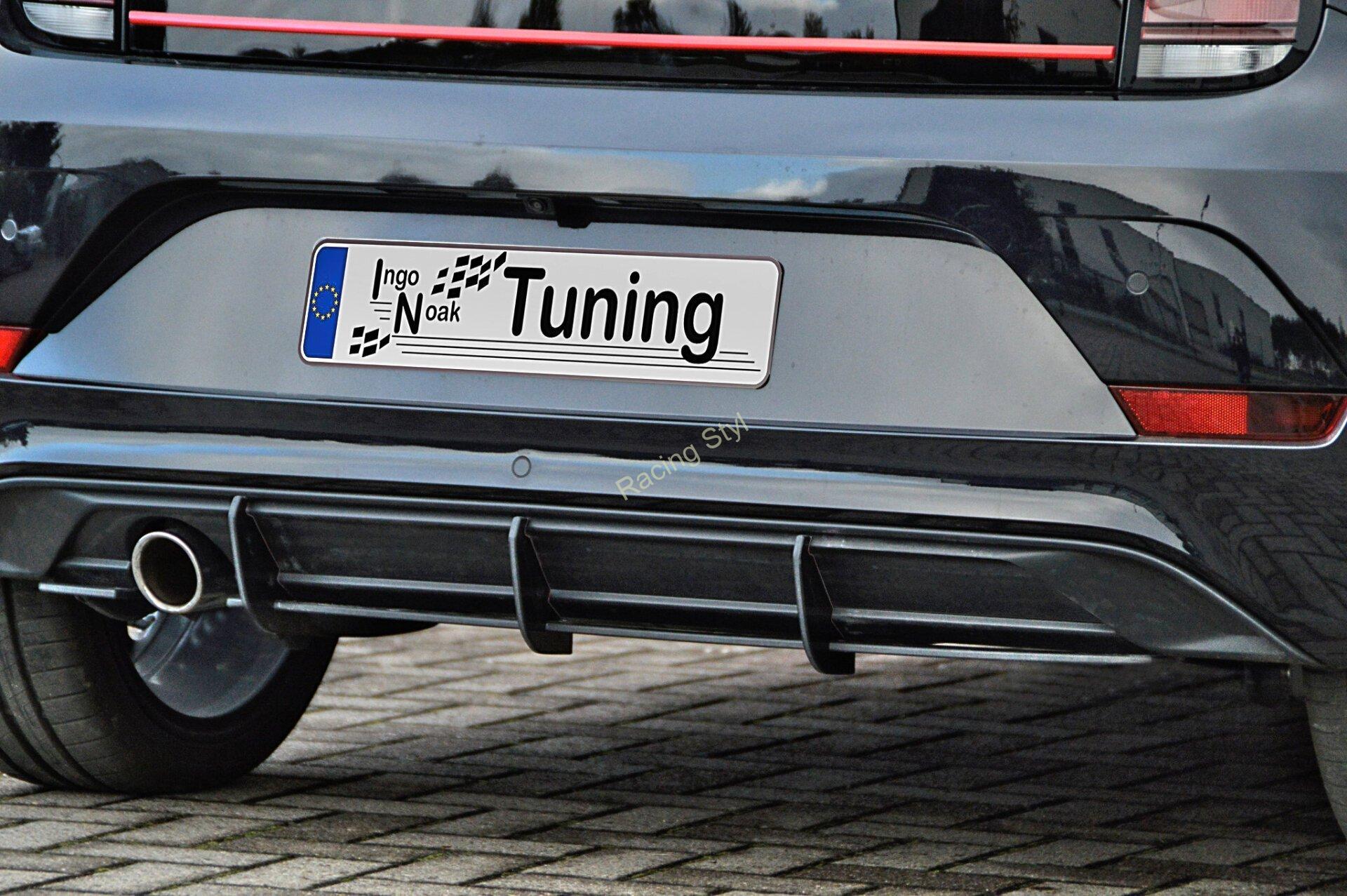 VW UP GTI spoiler na zadní nárazník difuzor IN Tuning