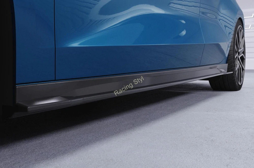 Audi A3 (8Y) nástavce na boční prahy Glossy Black CSR Lesk