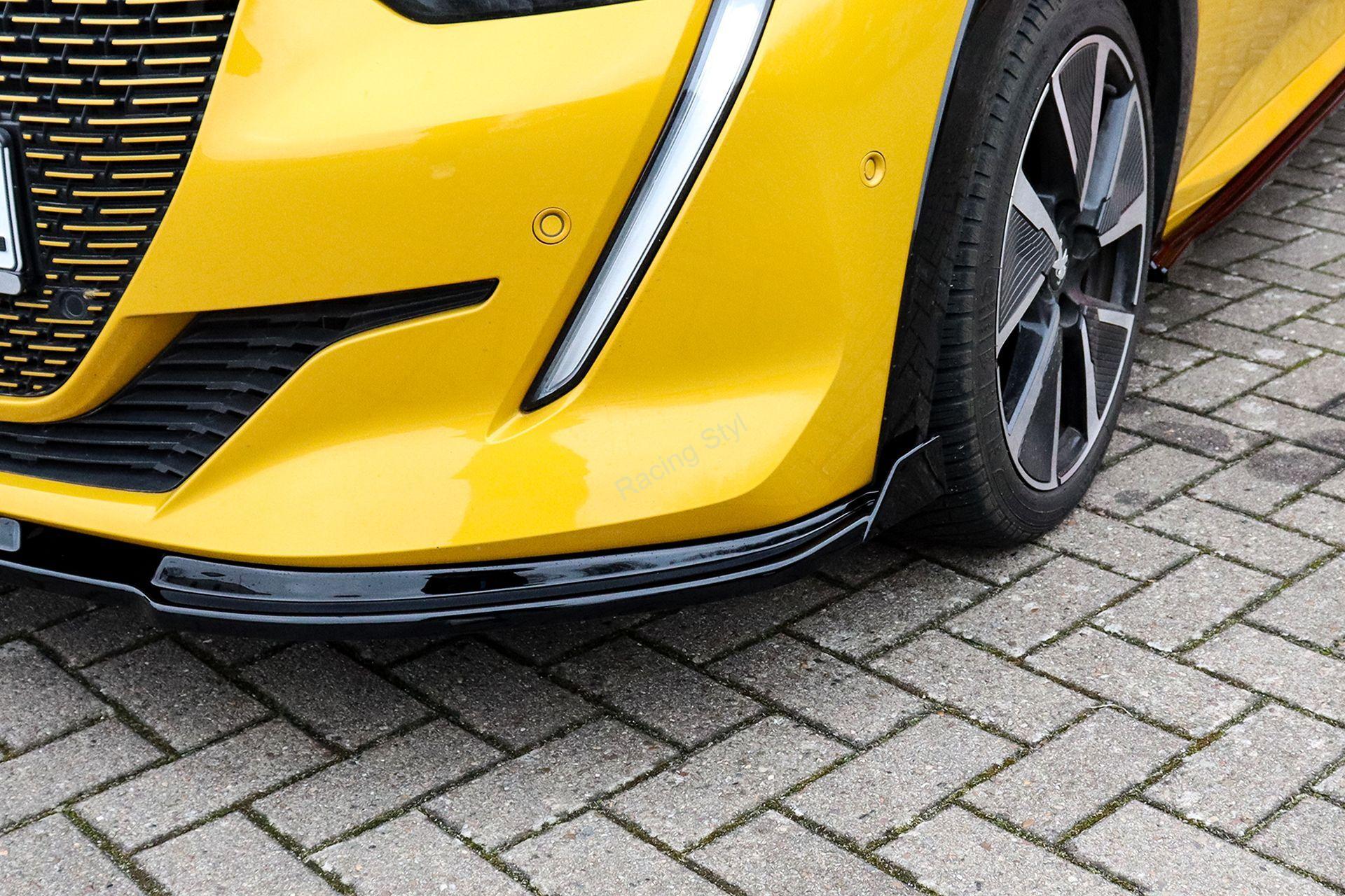 Peugeot 208 II GT/GT-Line přední spoiler lipa s křidélky IN Tuning