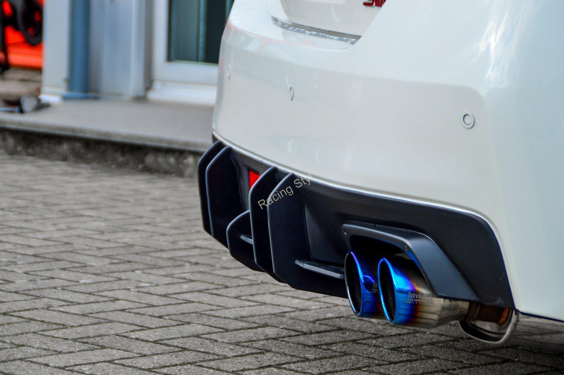 Subaru Impreza WRX STi difuzor na zadní nárazník IN Tuning