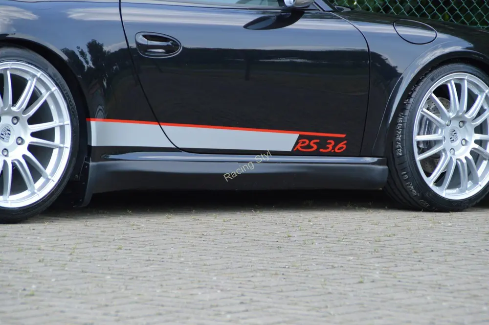 Porsche 911/997 4S/ Turbo nástavce na boční prahy IN Tuning